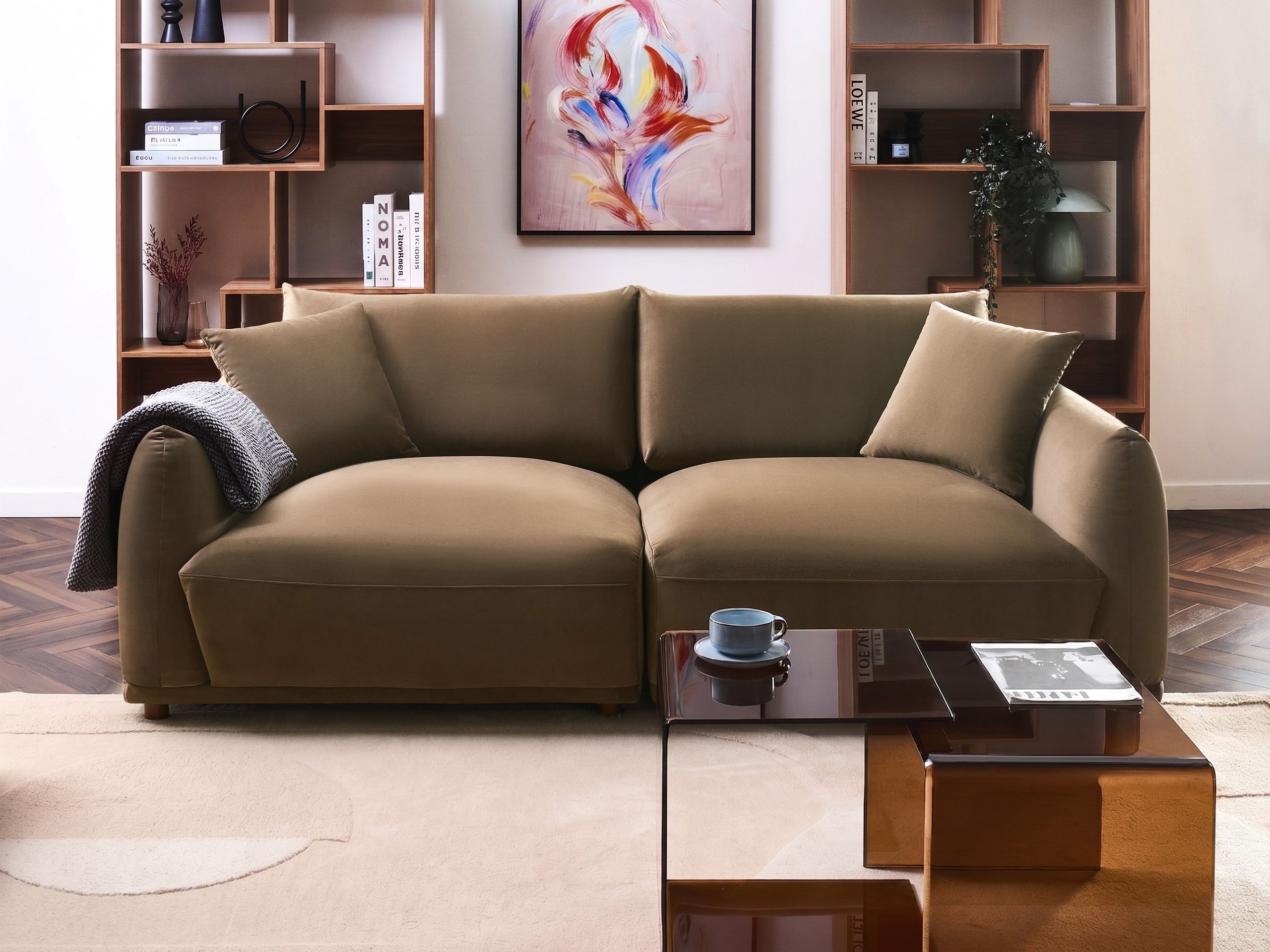 Sofa Berwyn 3377 (Smeđa)