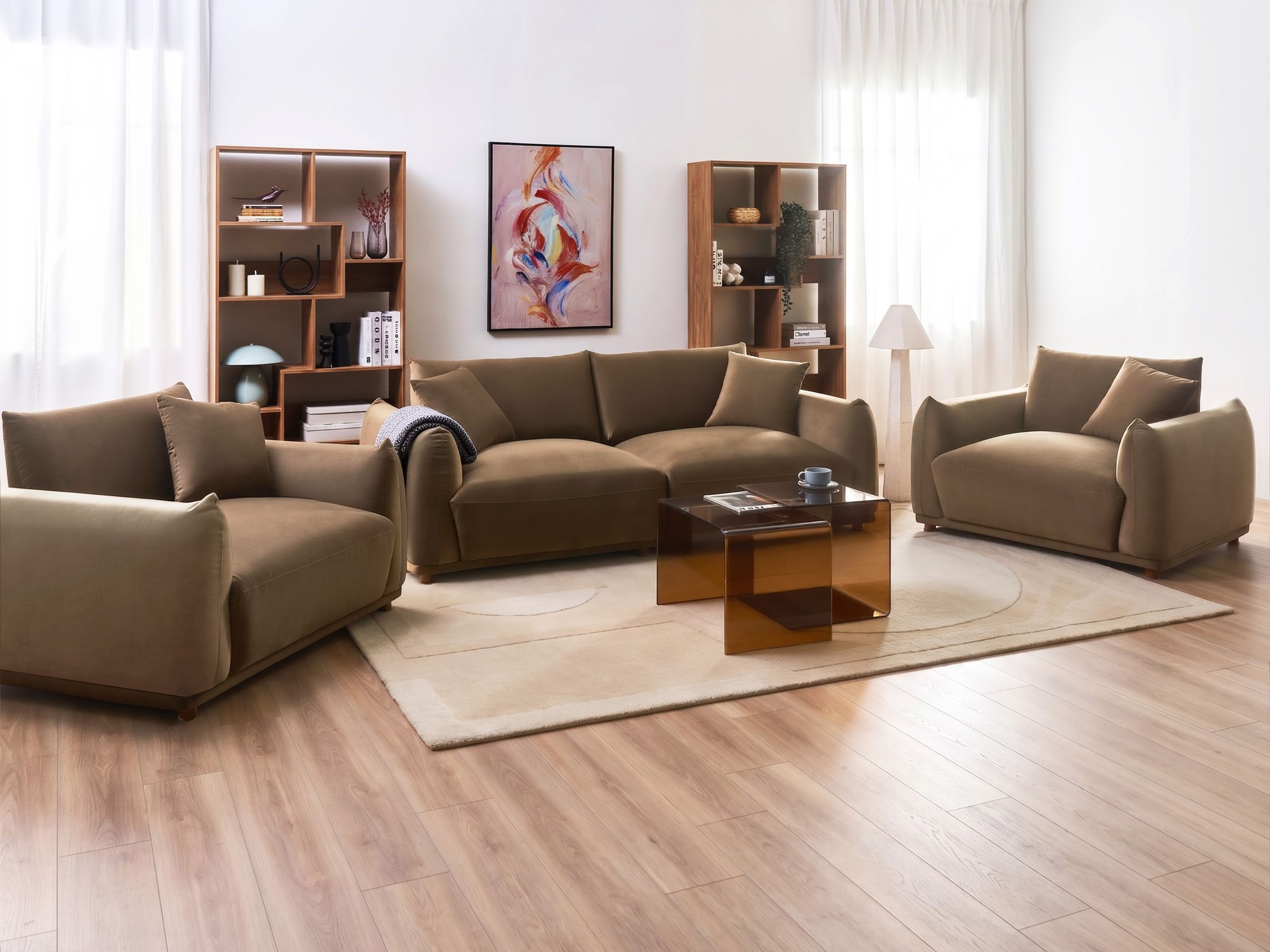 Sofa Berwyn 3377 (Smeđa)