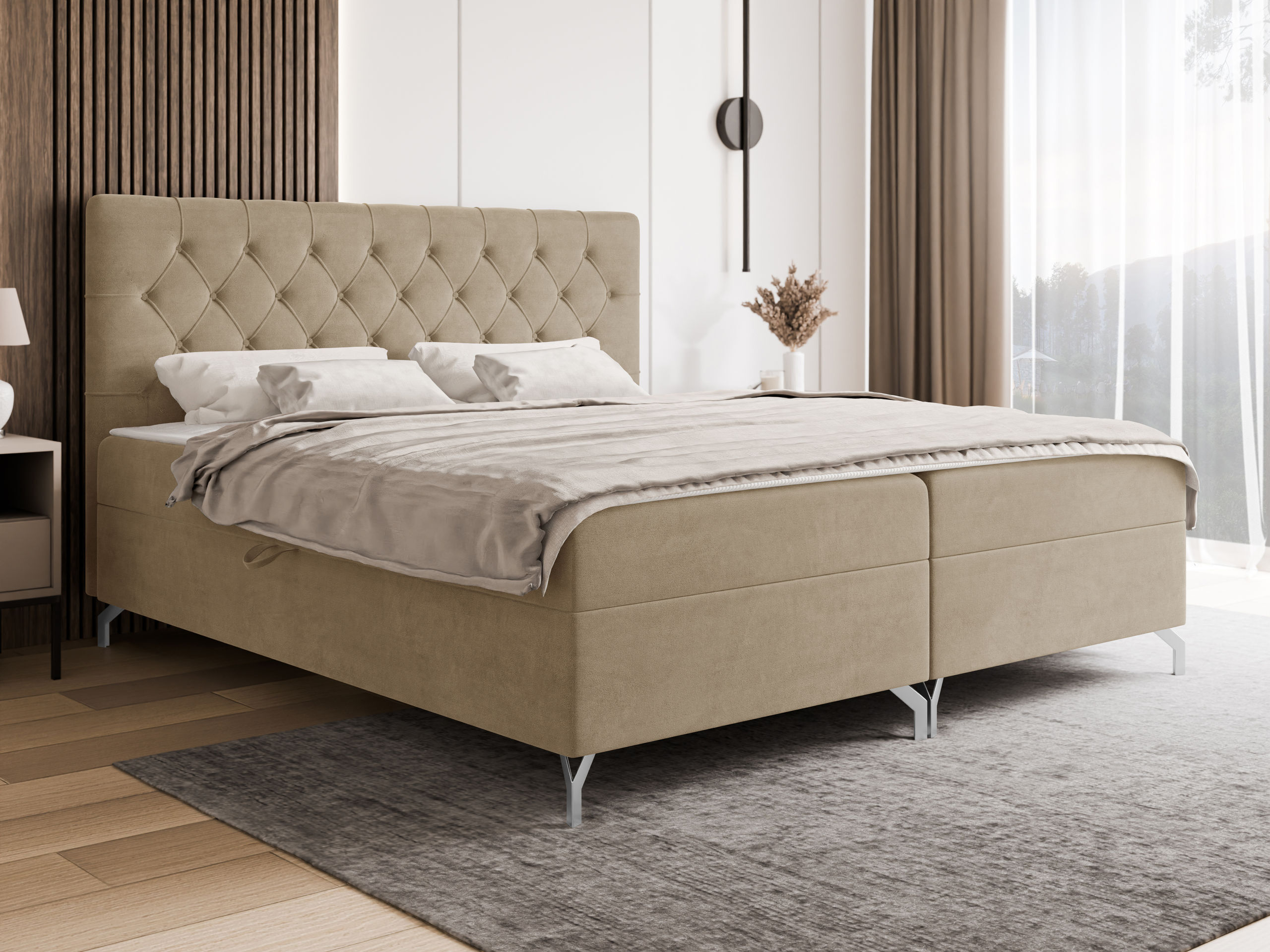 Boxspring krevet Focus (Fresh 03)