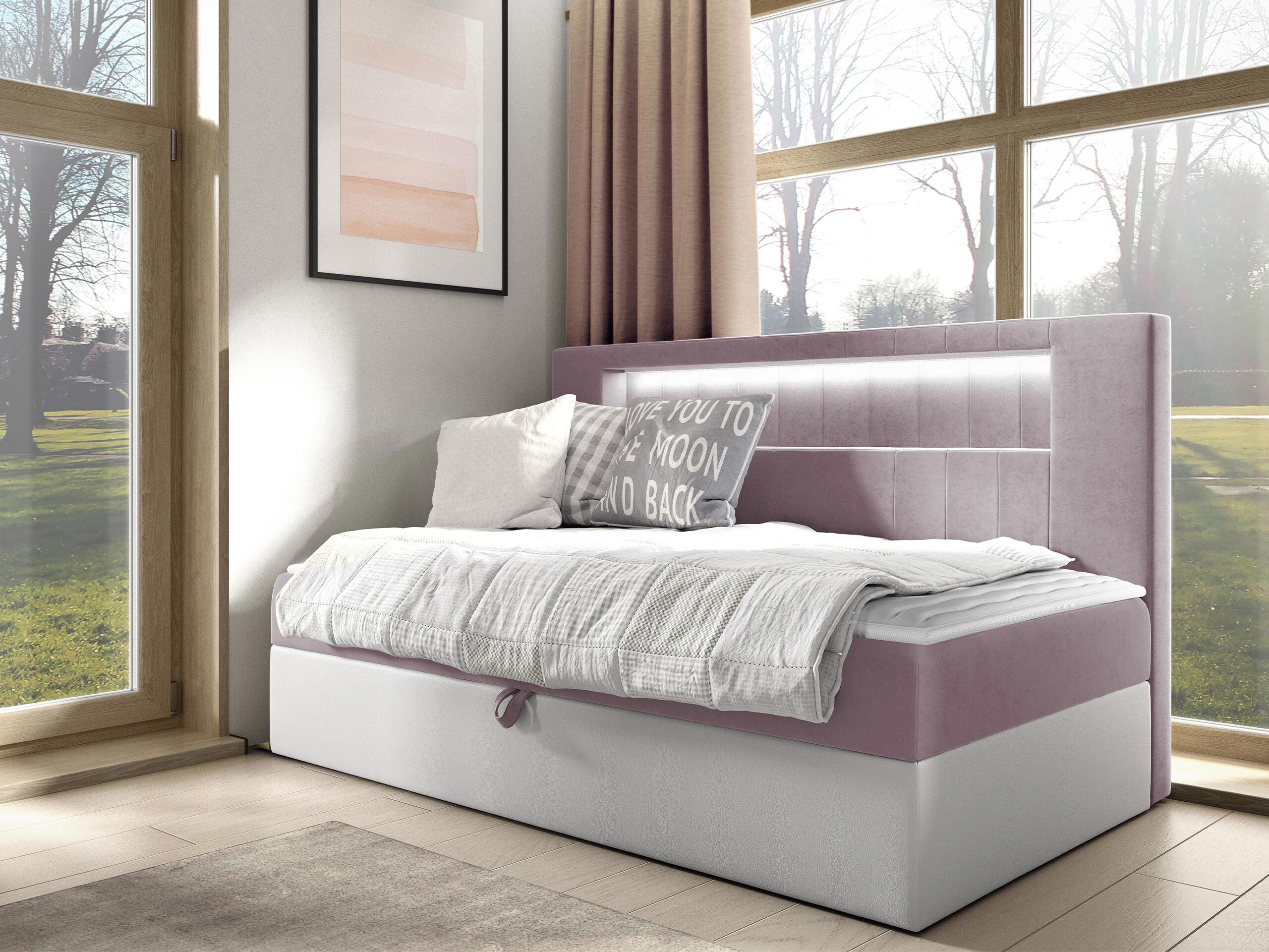 Boxspring krevet Lucus IV (Soft 017 + Fresh 9)