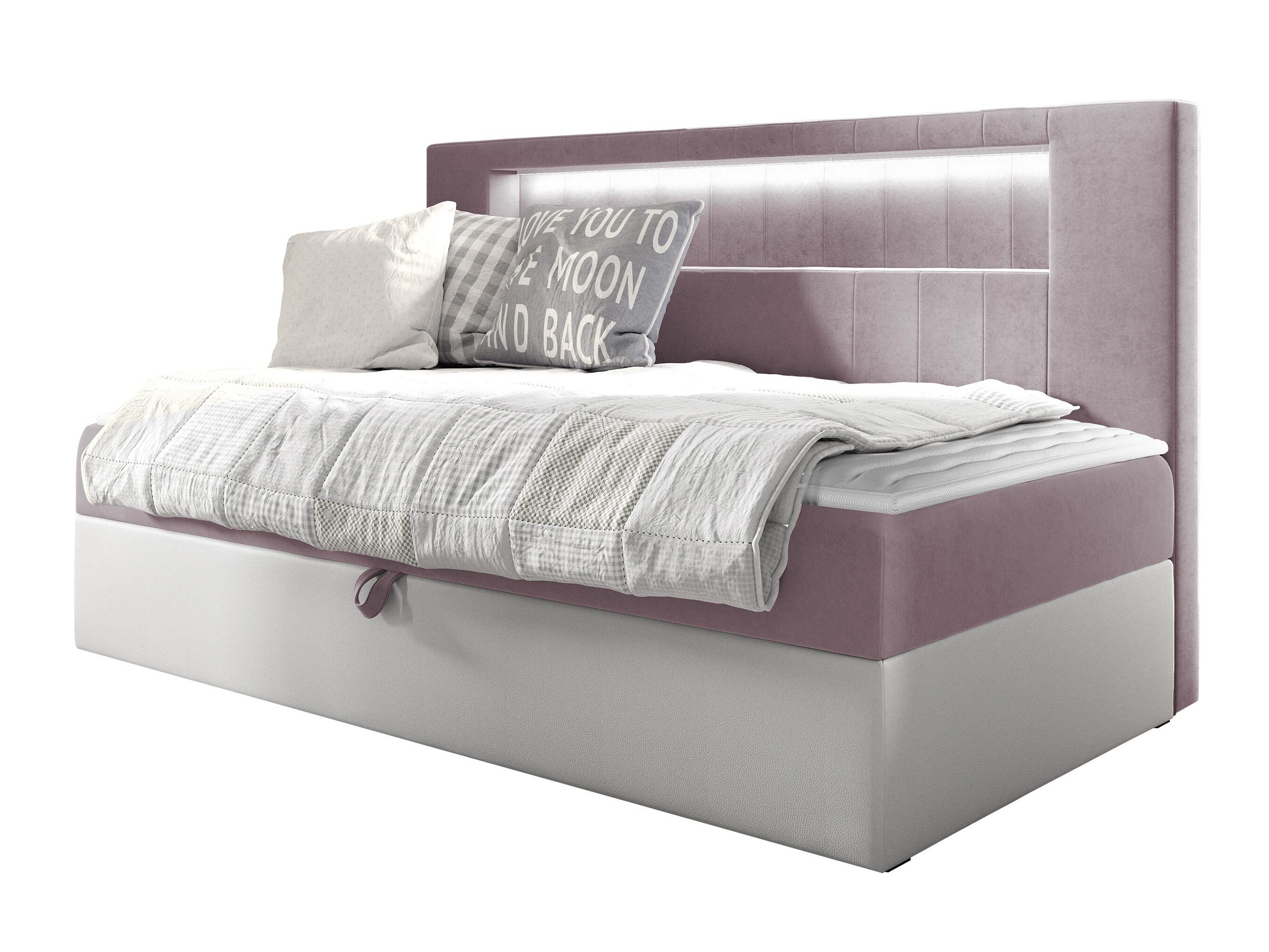 Boxspring krevet Lucus IV (Soft 017 + Fresh 9)