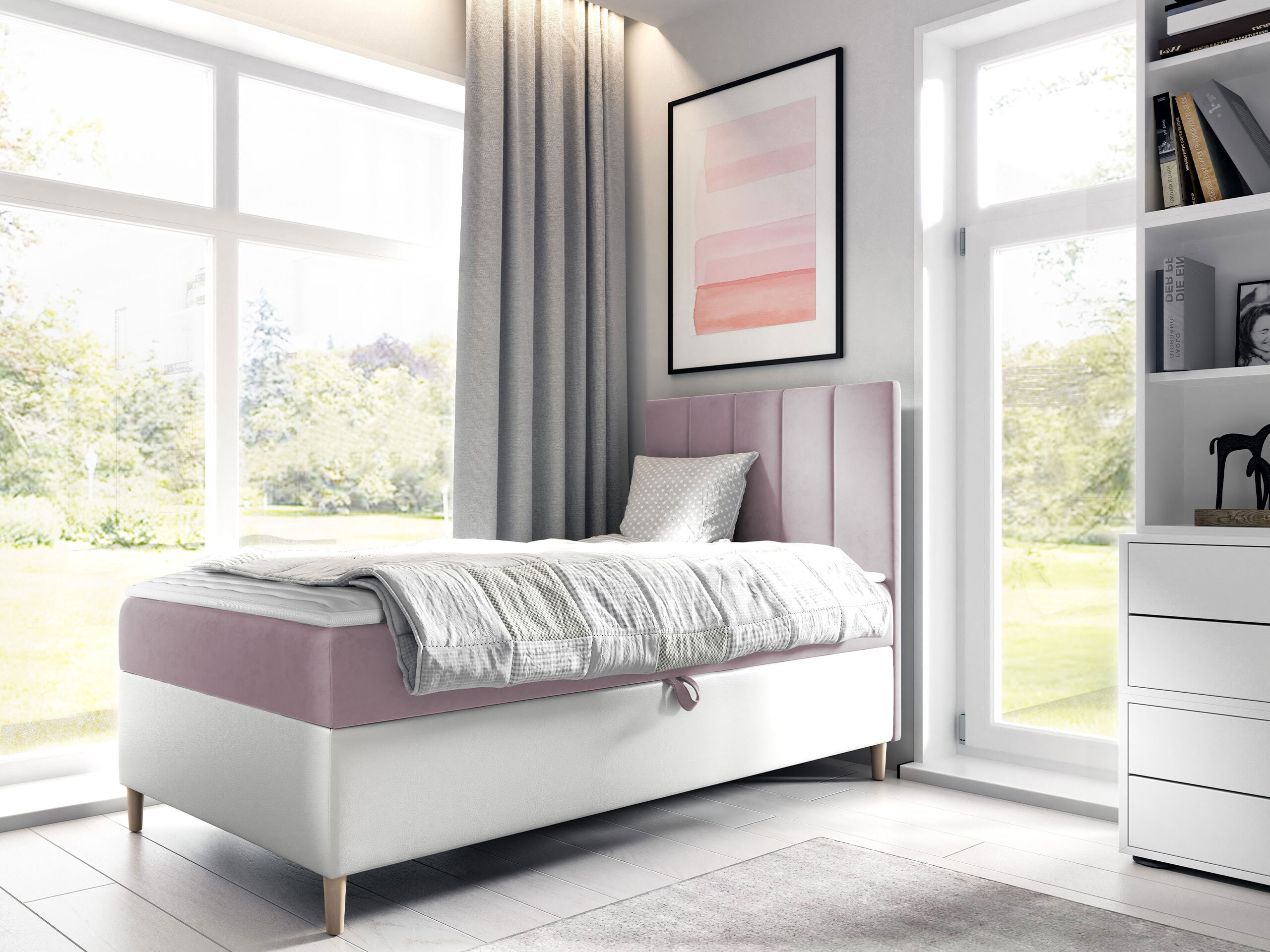 Boxspring krevet Lucus VI (Soft 017 + Fresh 9)