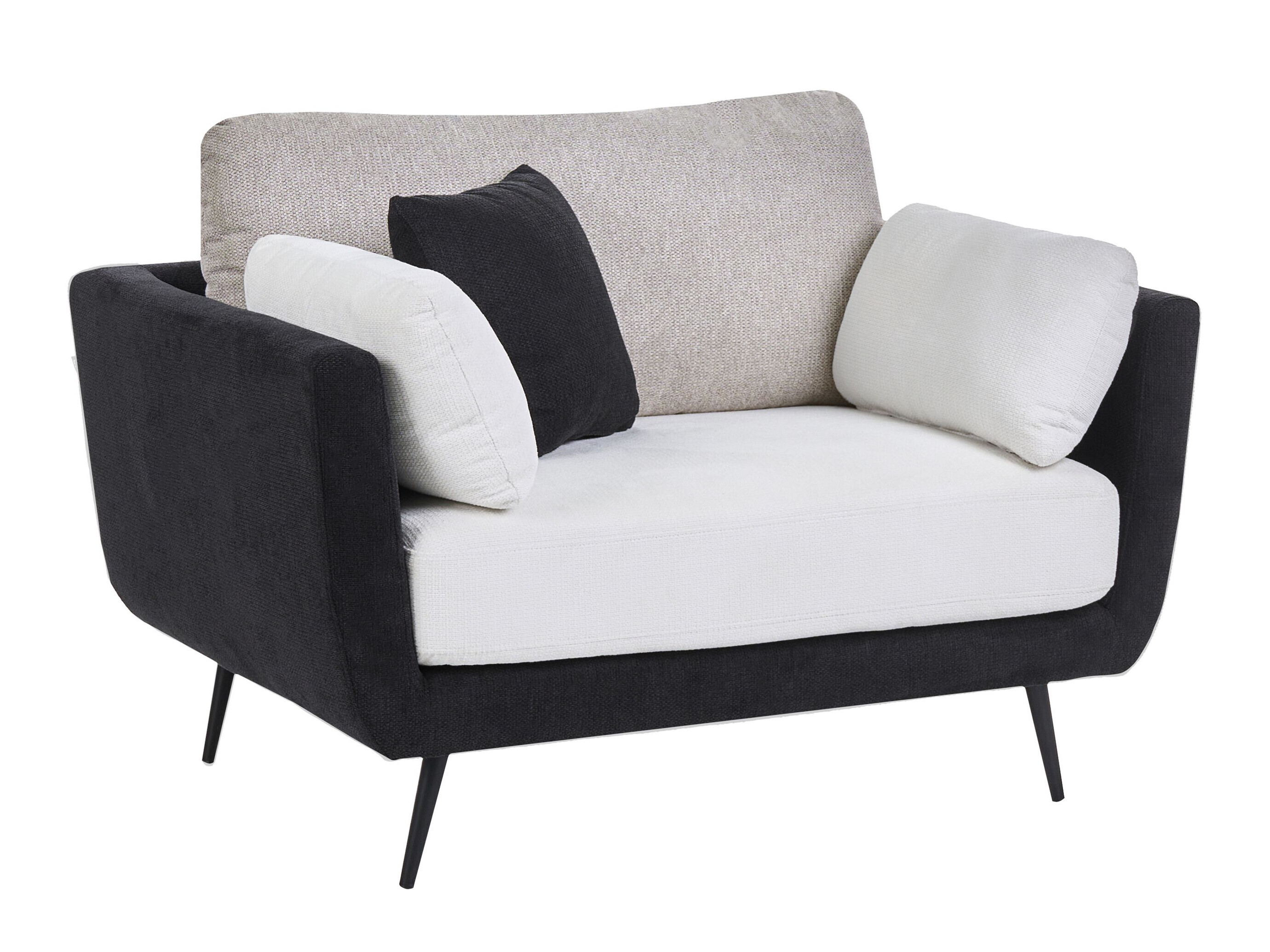 Fotelja Berwyn 3381 (Crno)
