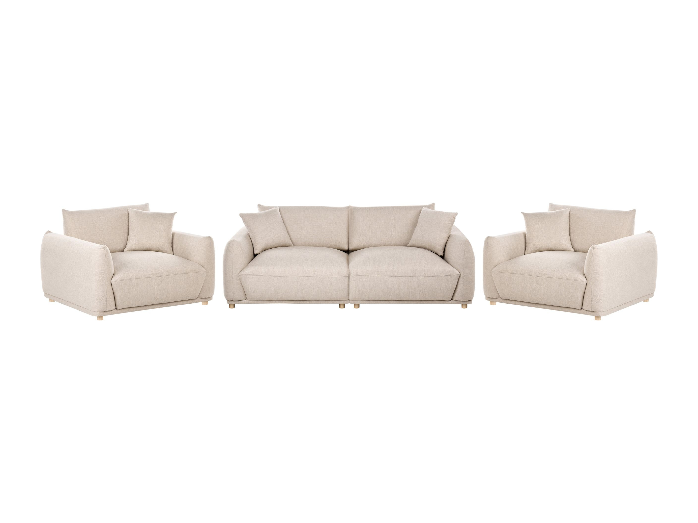 Set tapaciranog nameštaja Berwyn 3383 (Bež)