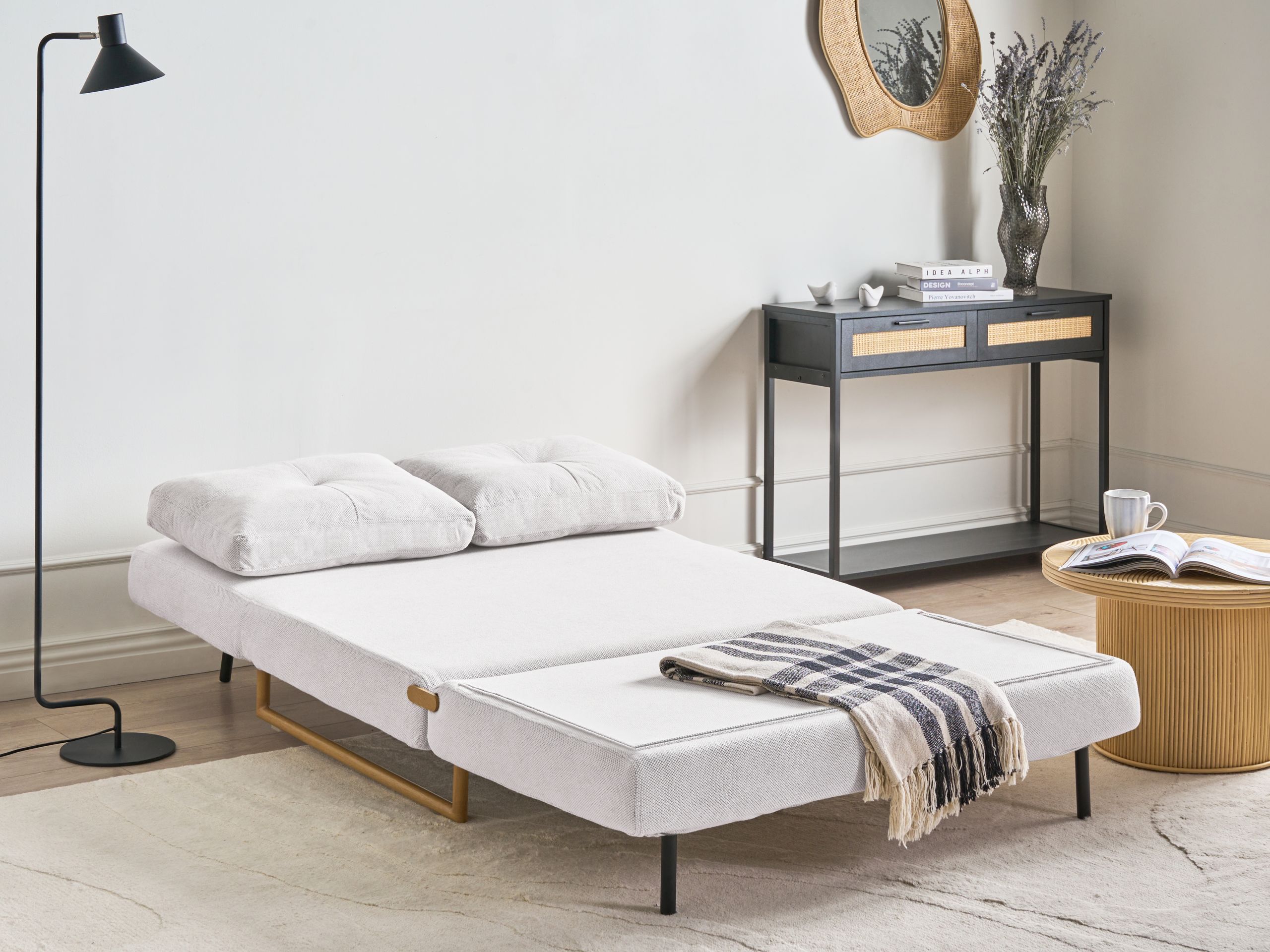 Sofa na razvlačenje Berwyn 3389 (Belo)