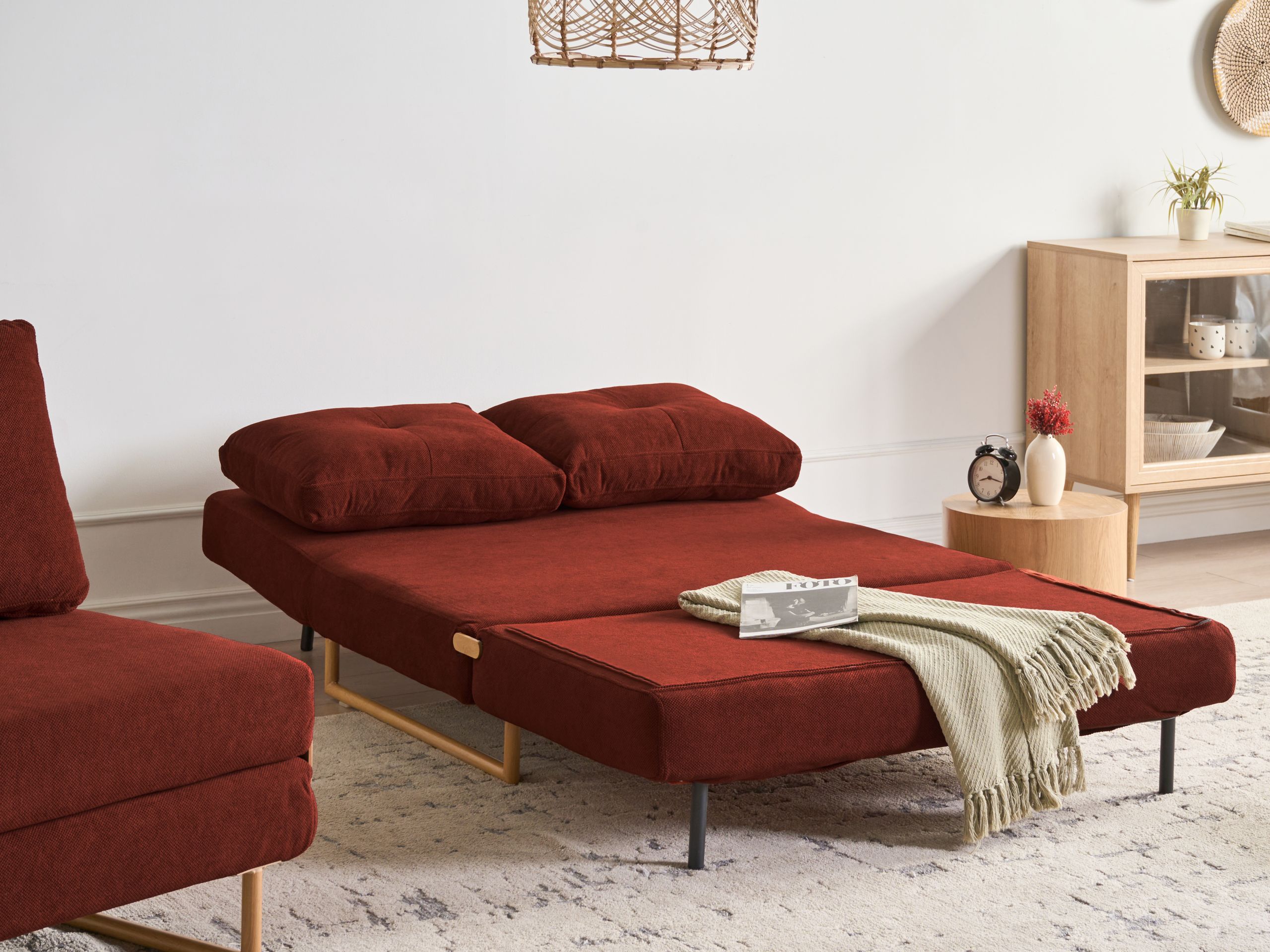 Sofa na razvlačenje Berwyn 3389 (Crvena)