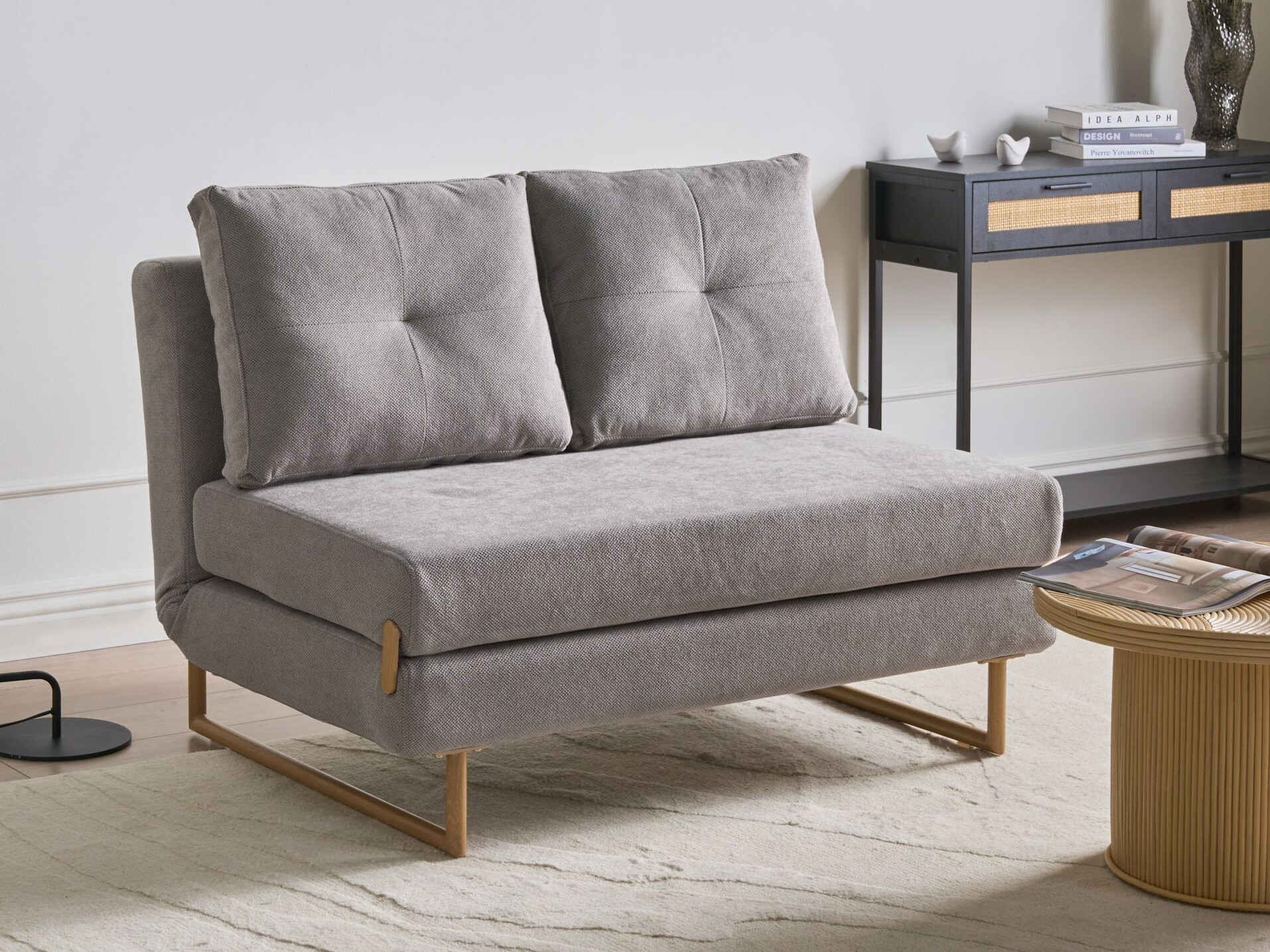 Sofa na razvlačenje Berwyn 3389 (Svetloosiva)