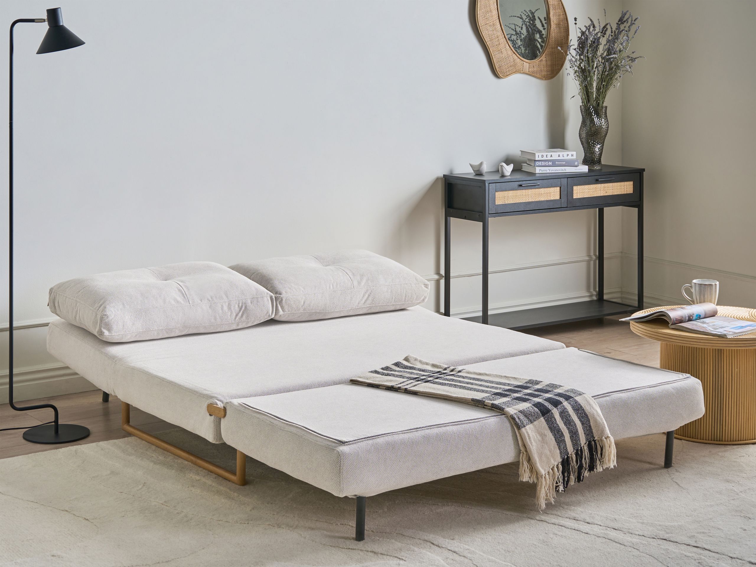 Sofa na razvlačenje Berwyn 3405 (Belo)