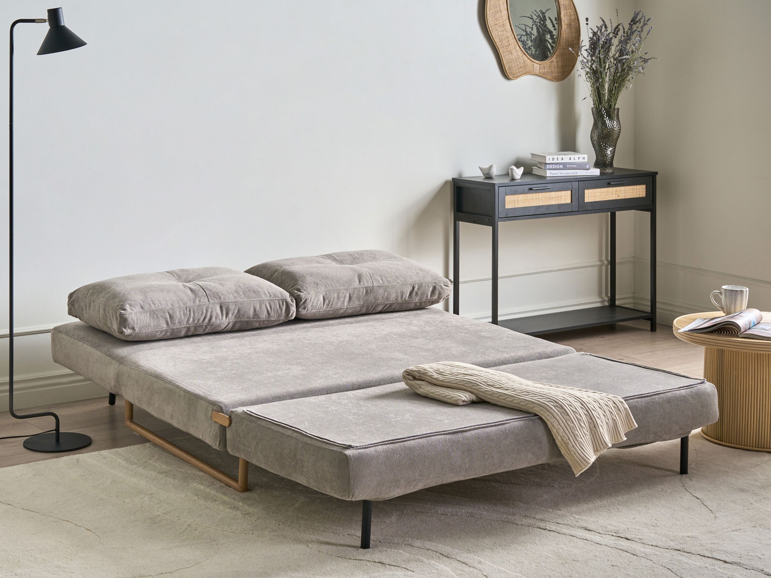 Sofa na razvlačenje Berwyn 3405 (Sivo)
