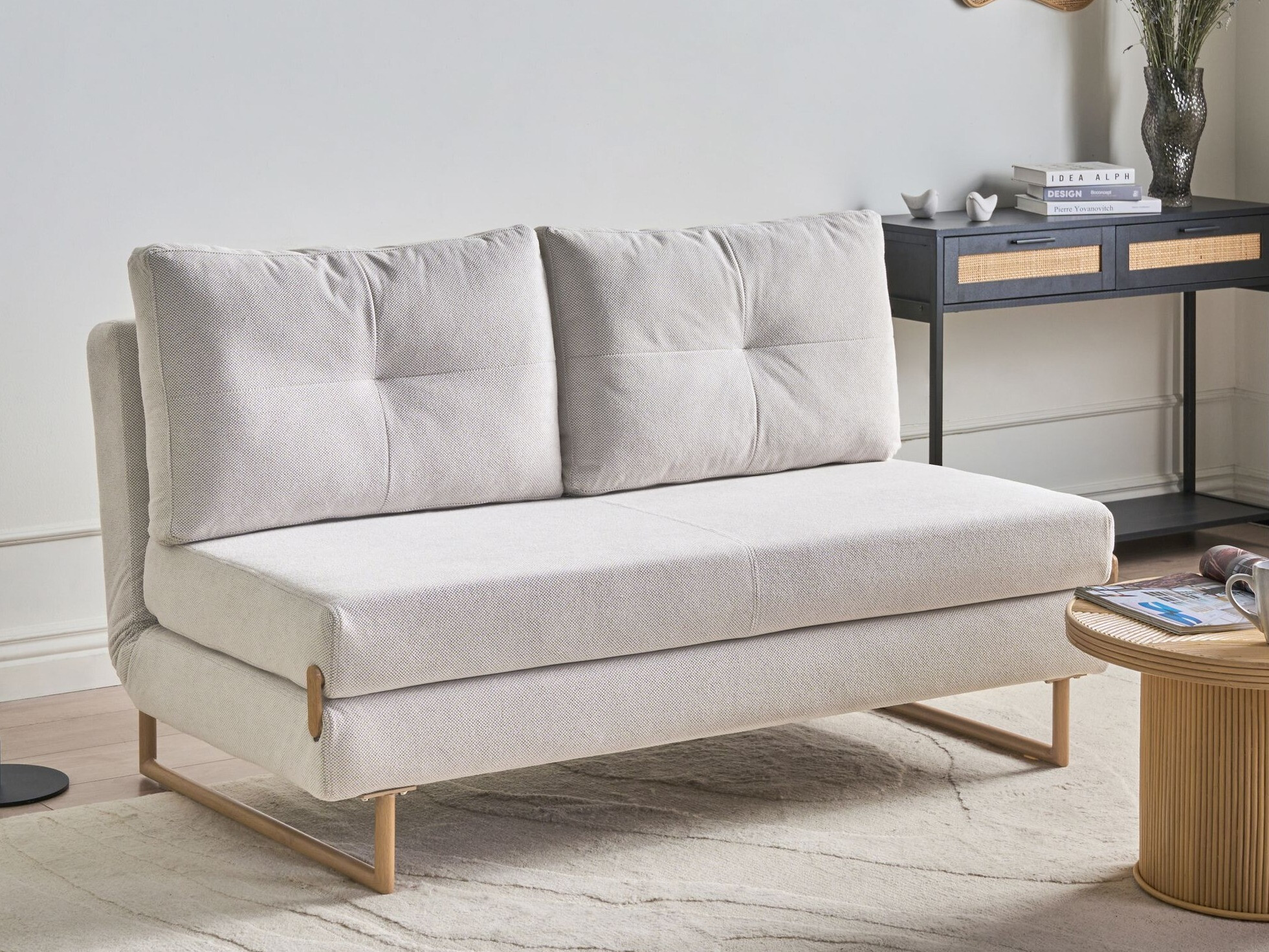 Sofa na razvlačenje Berwyn 3405 (Belo)