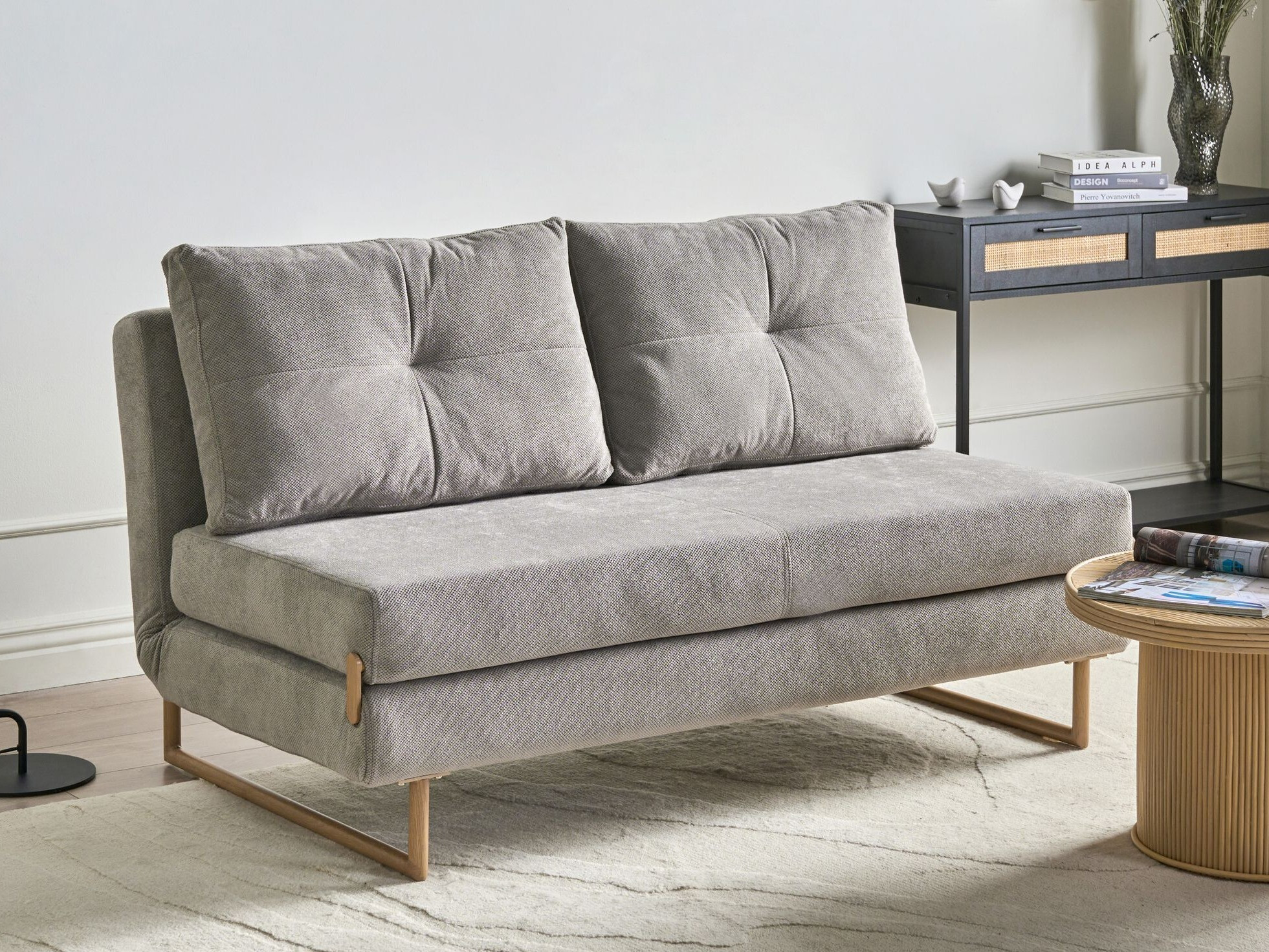 Sofa na razvlačenje Berwyn 3405 (Sivo)