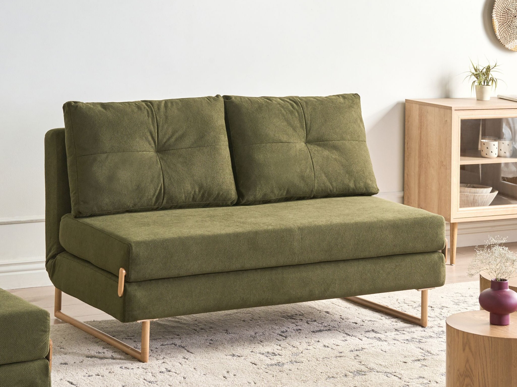 Sofa na razvlačenje Berwyn 3405 (Zelena)