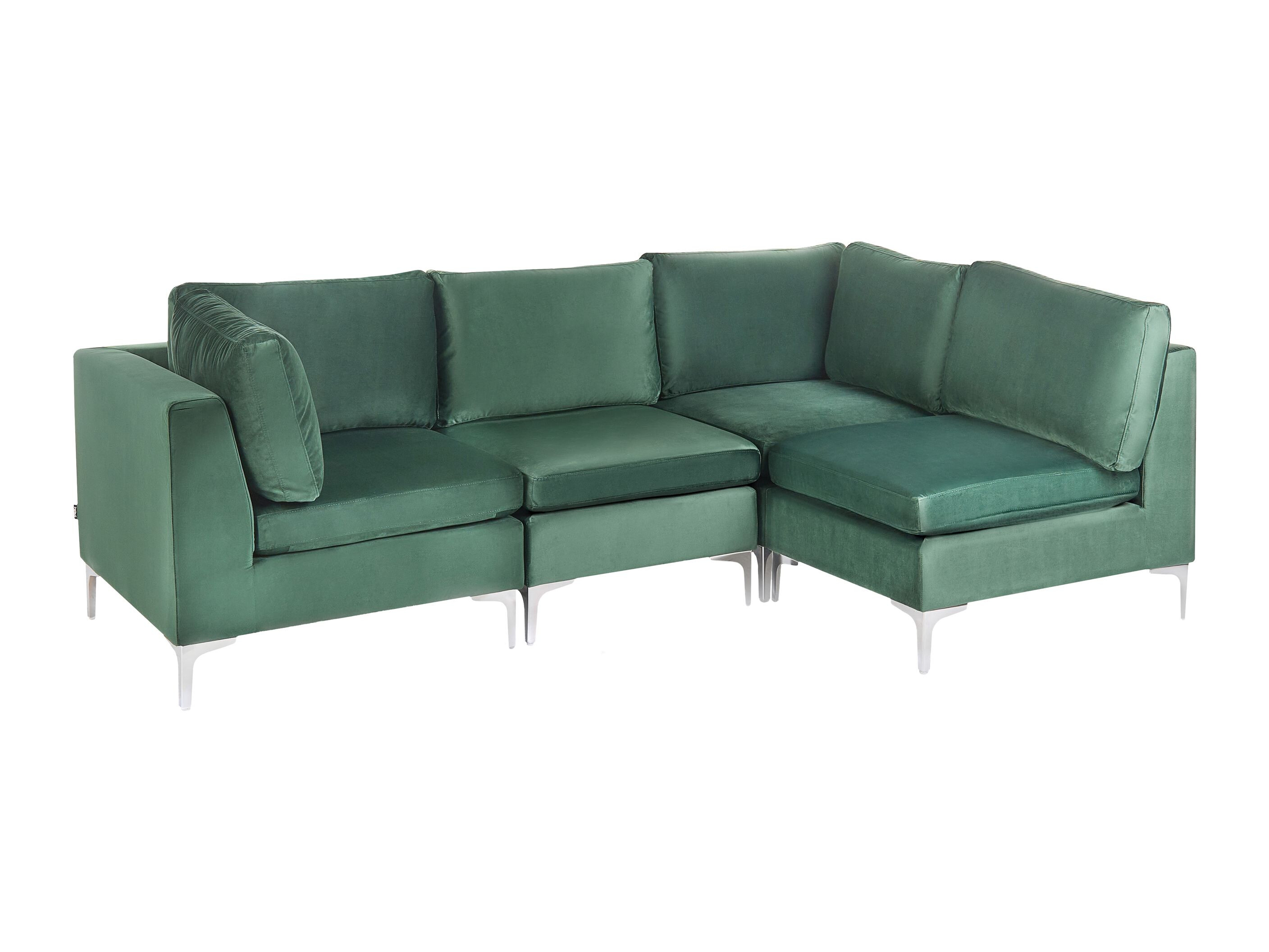 Modularna ugaona garnitura Dorleve 100 (Zelena)