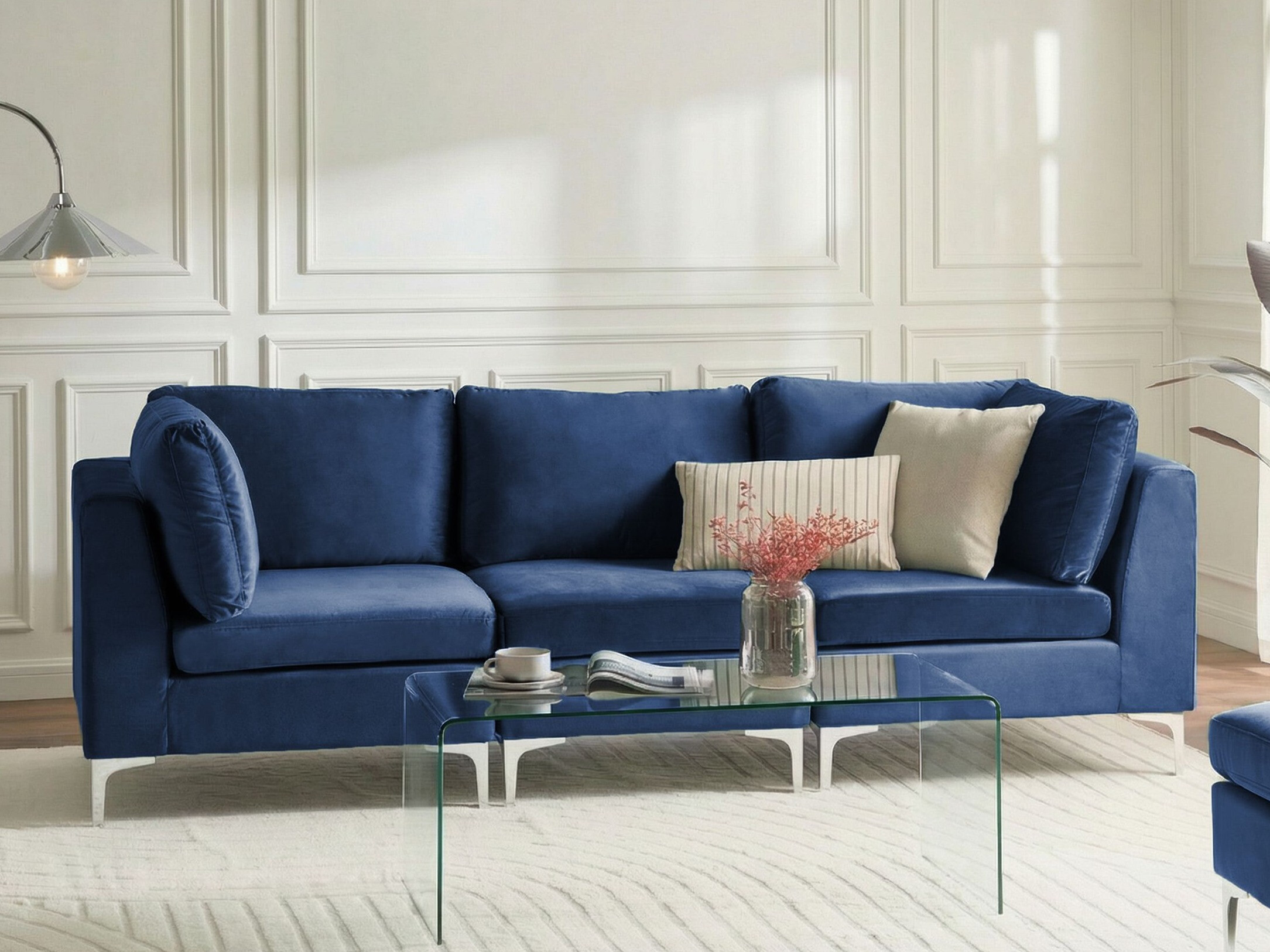 Modularna sofa Dorleve 103 (Plava)