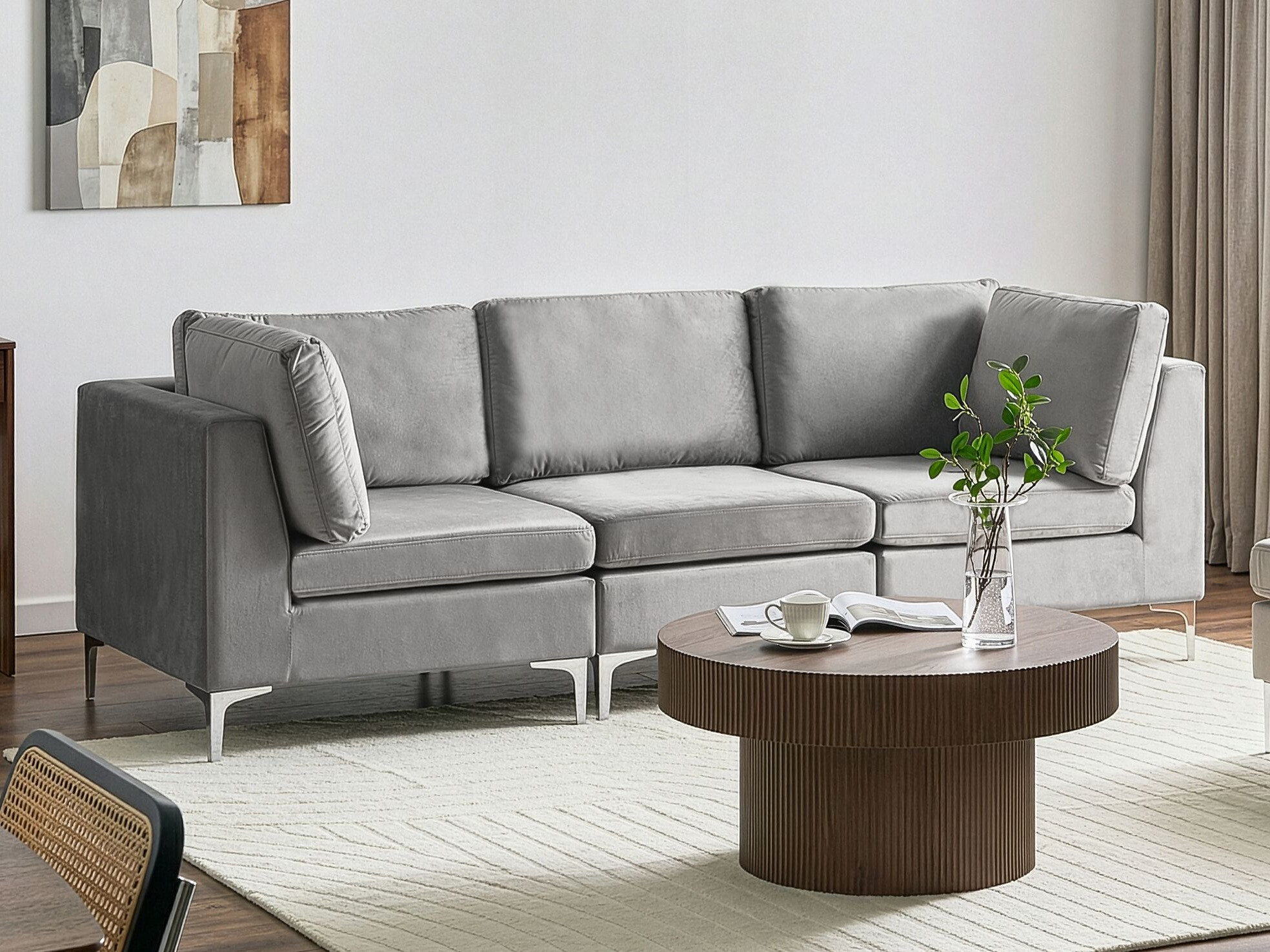 Modularna sofa Dorleve 103 (Sivo)