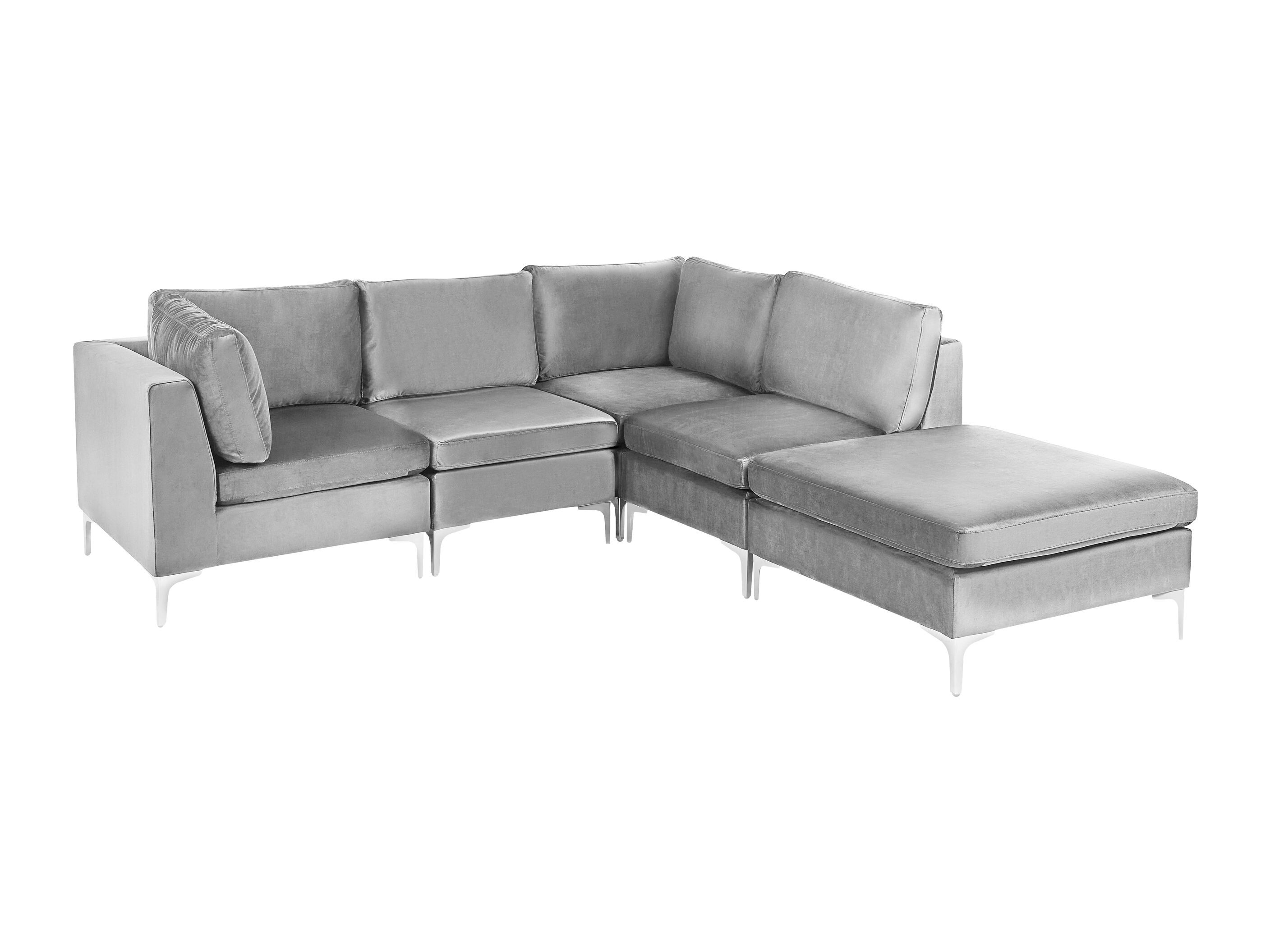 Modularna ugaona garnitura Dorleve 106 (Sivo)
