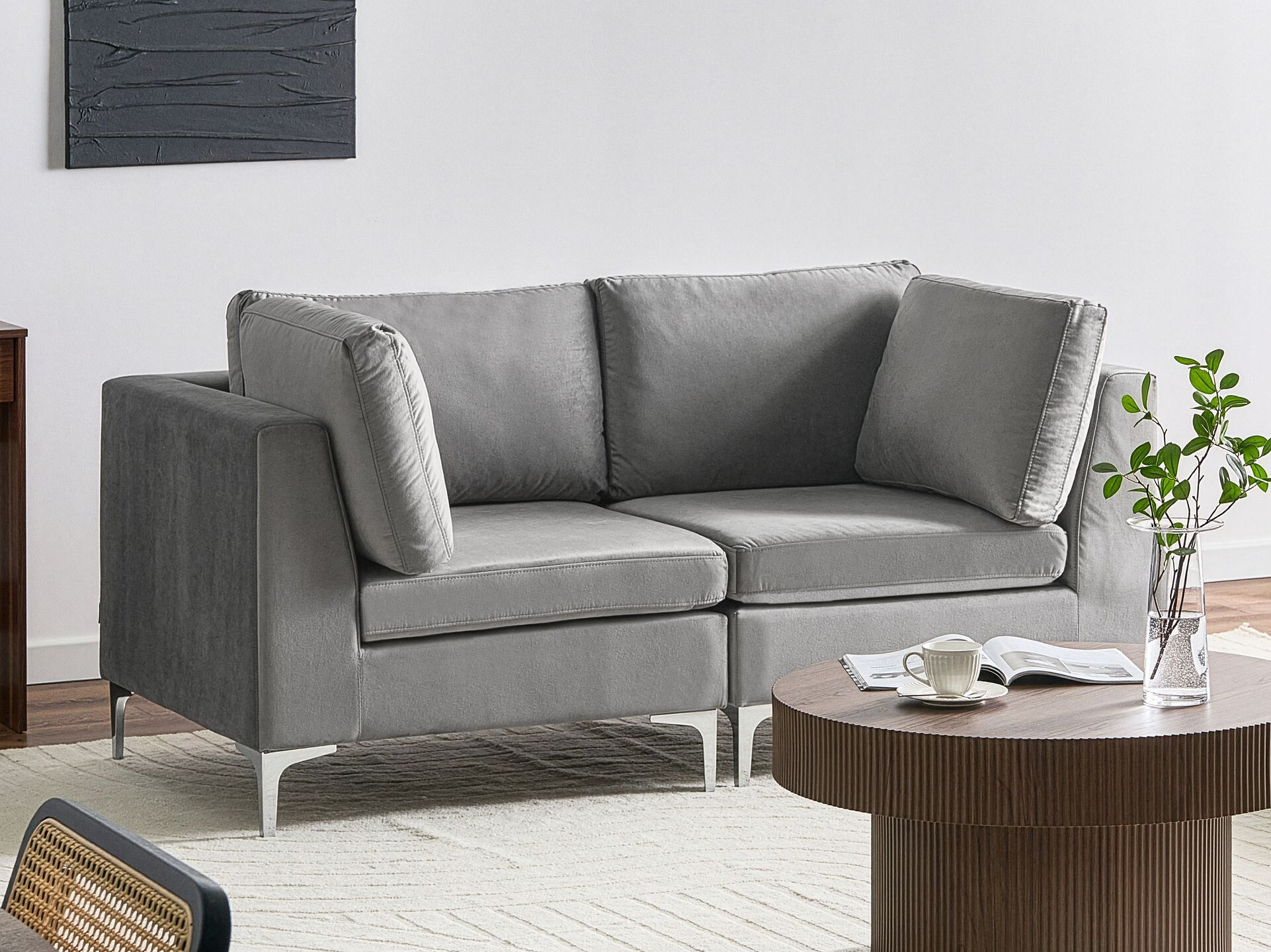 Modularna sofa Dorleve 107 (Sivo)