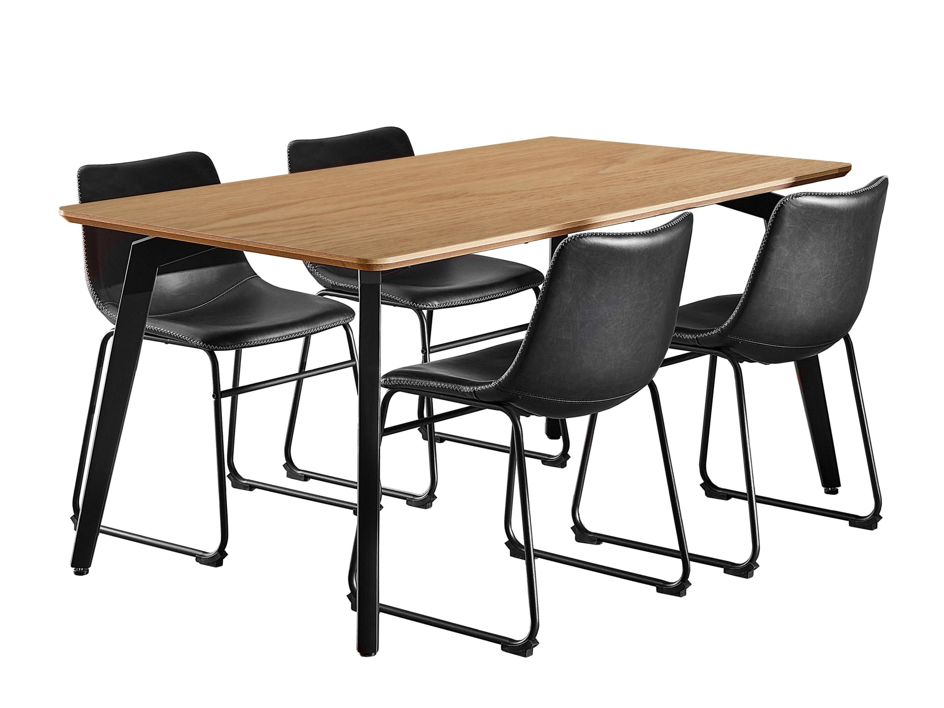 Trpezarijski set Norsica 1096 (Crno)