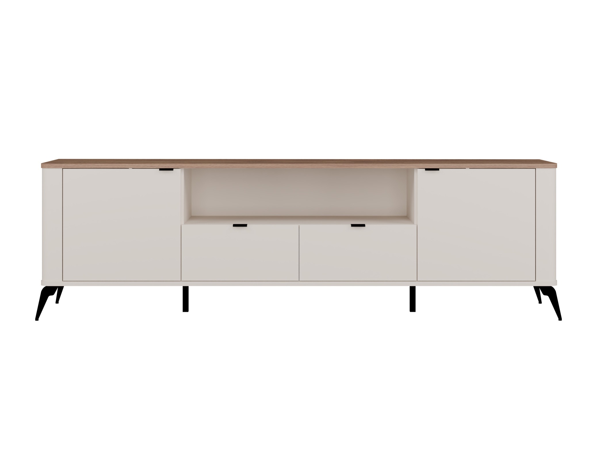TV komoda Soavie 108 (Kašmir + Hrast)