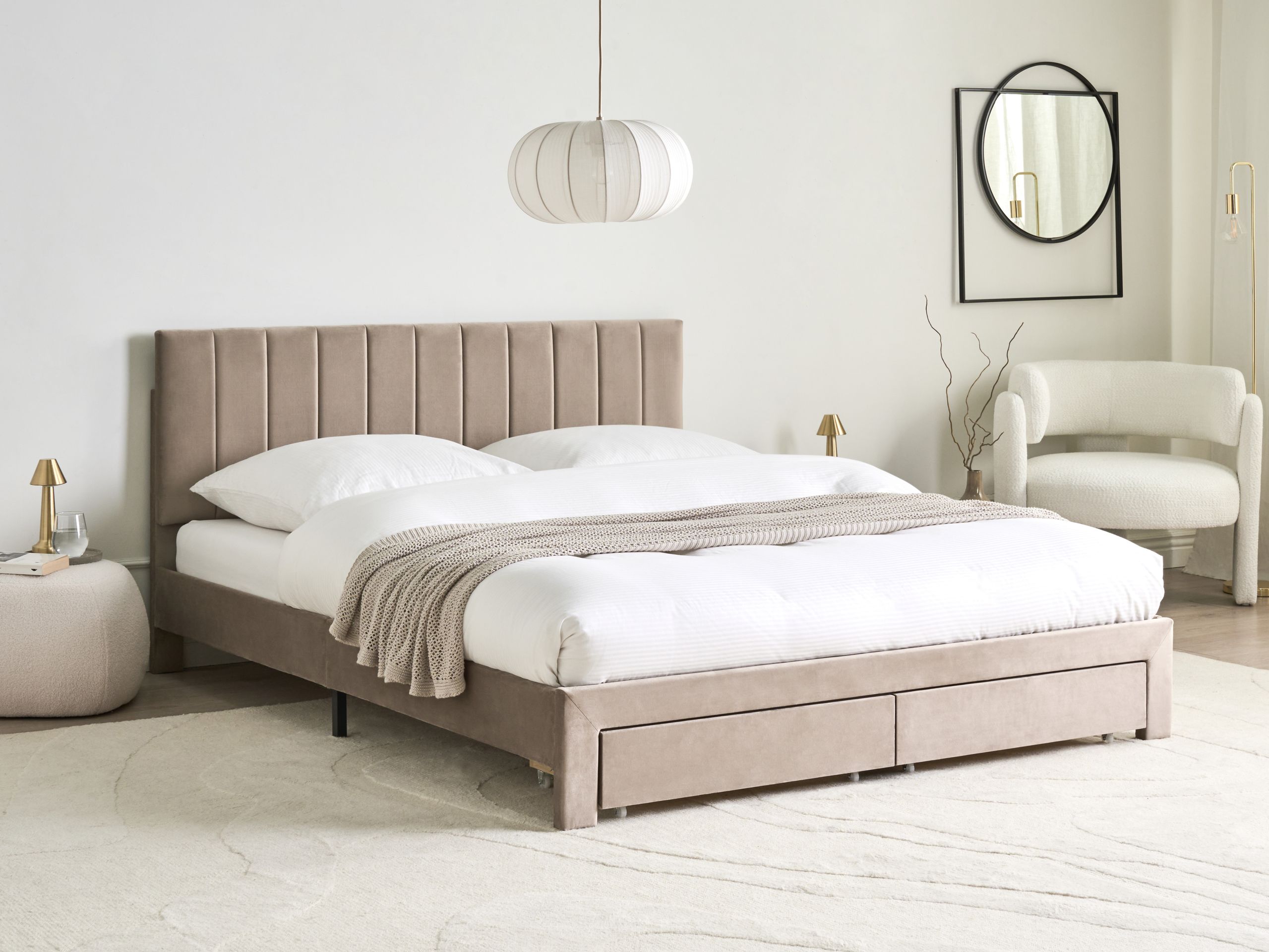 Krevet Berwyn 3442 (Taupe)