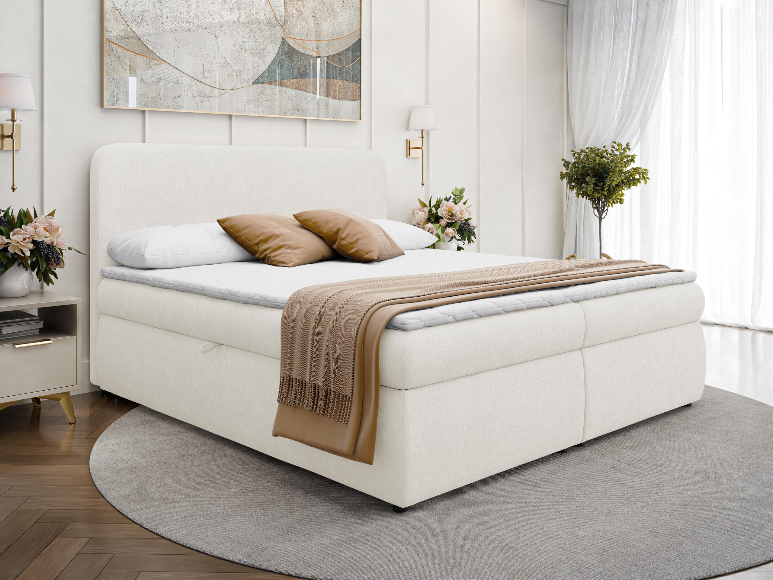Boxspring krevet Portage 111 (Vibe 03)