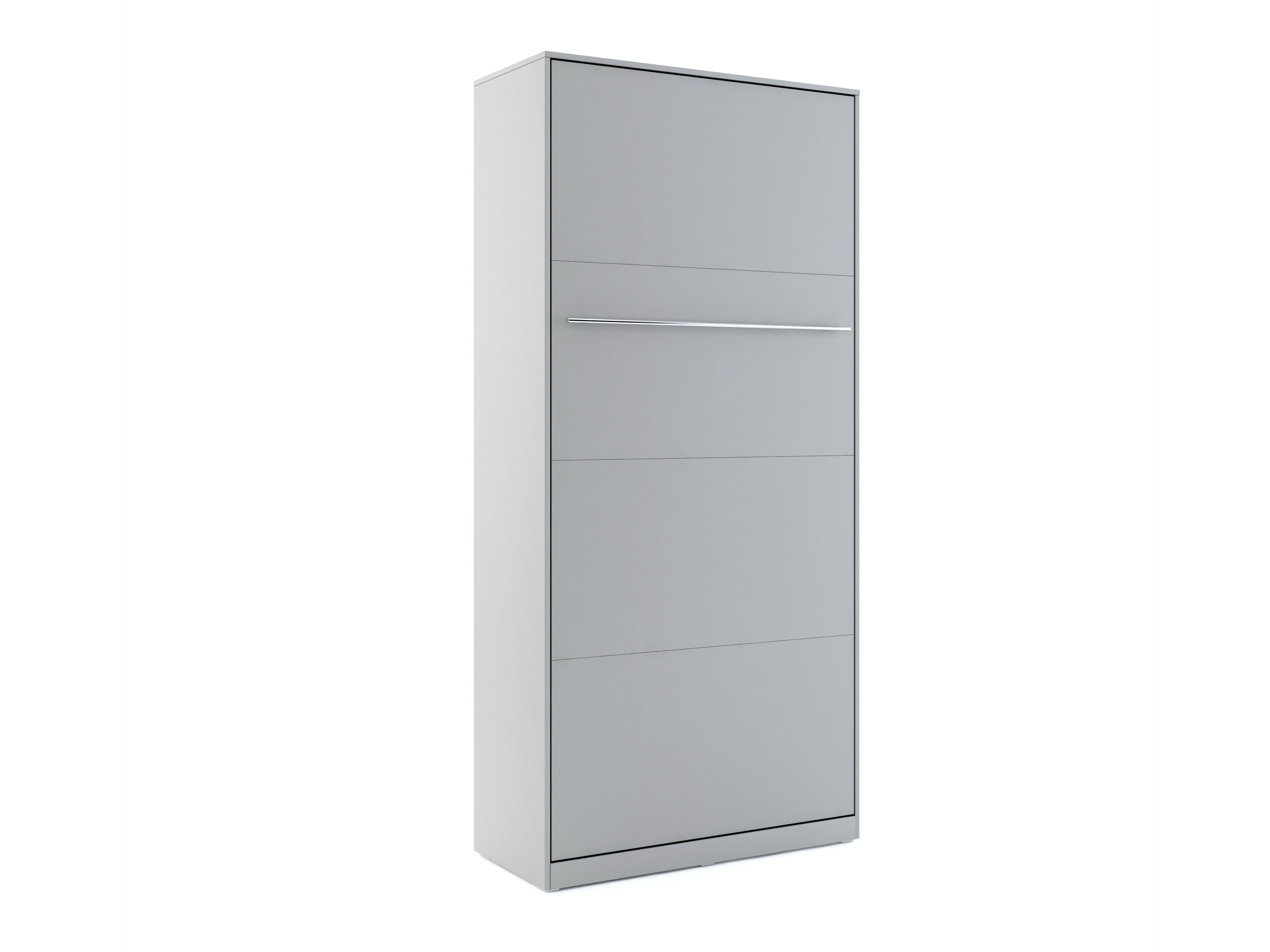 Zidni krevet Concept Pro Lenart III (Sivo)