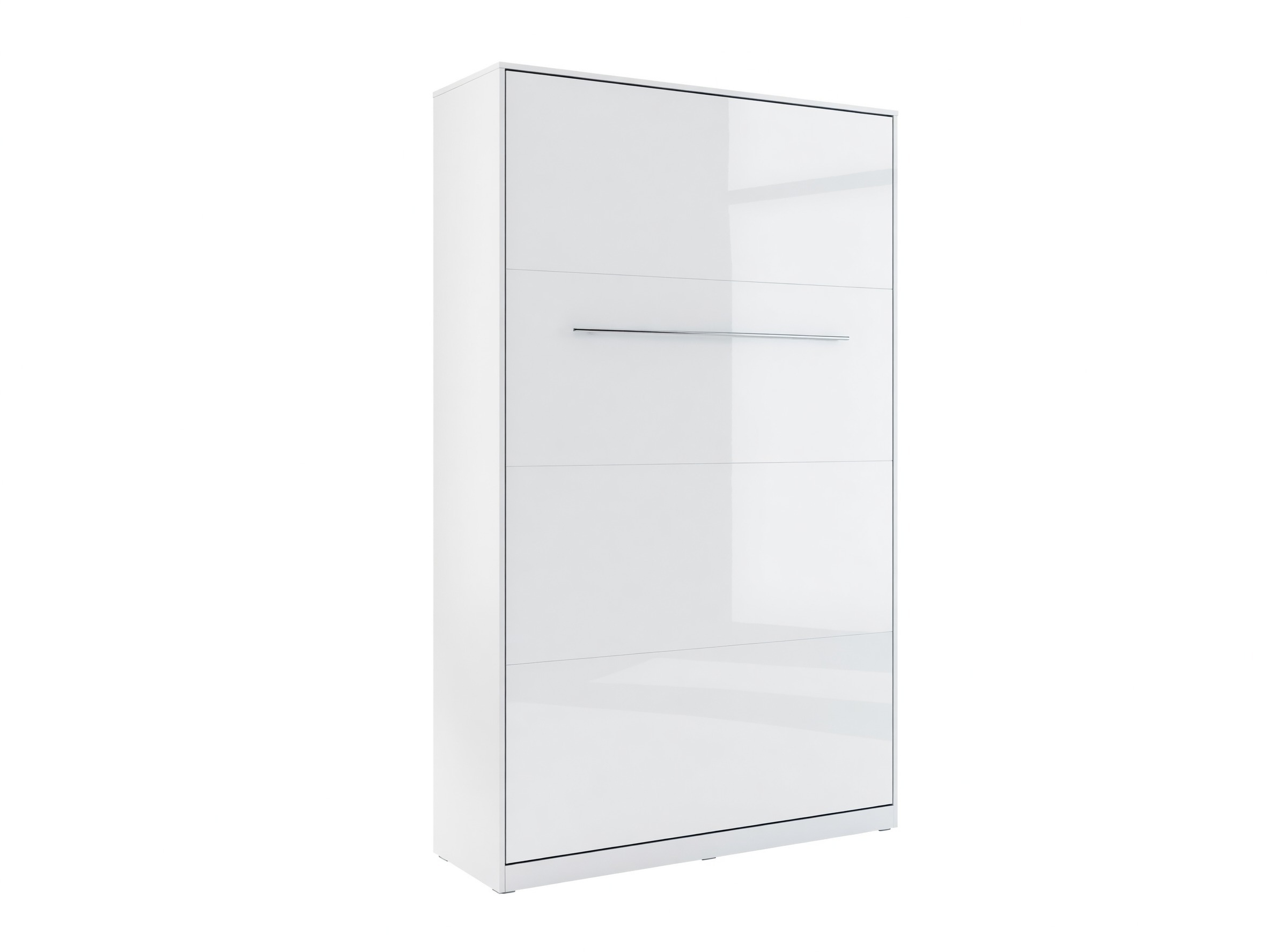 Zidni krevet Concept Pro Lenart III (Belo + Sjajno belo)