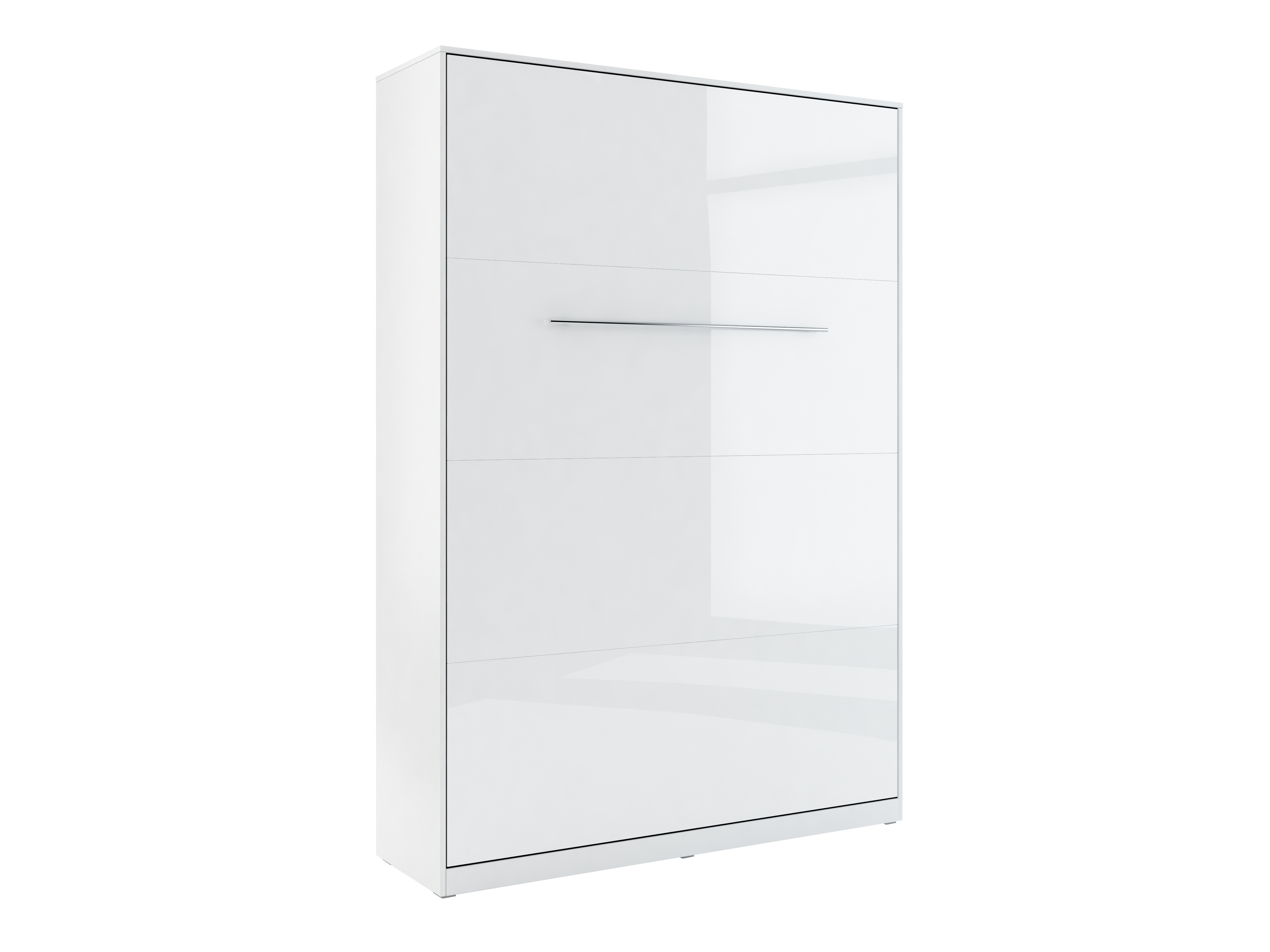 Zidni krevet Concept Pro Lenart III (Belo + Sjajno belo)