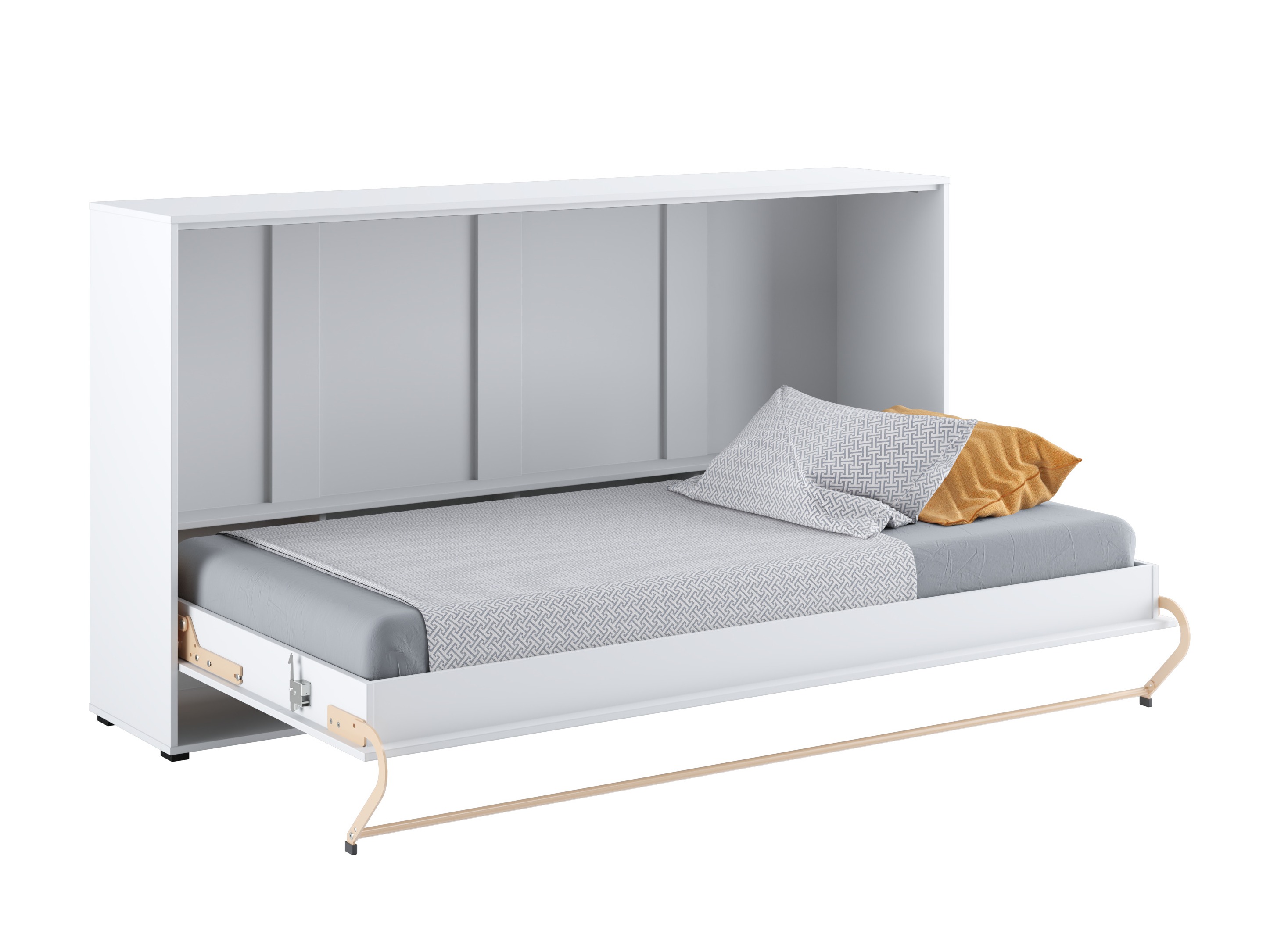 Zidni krevet Concept Pro Lenart IV (Belo)