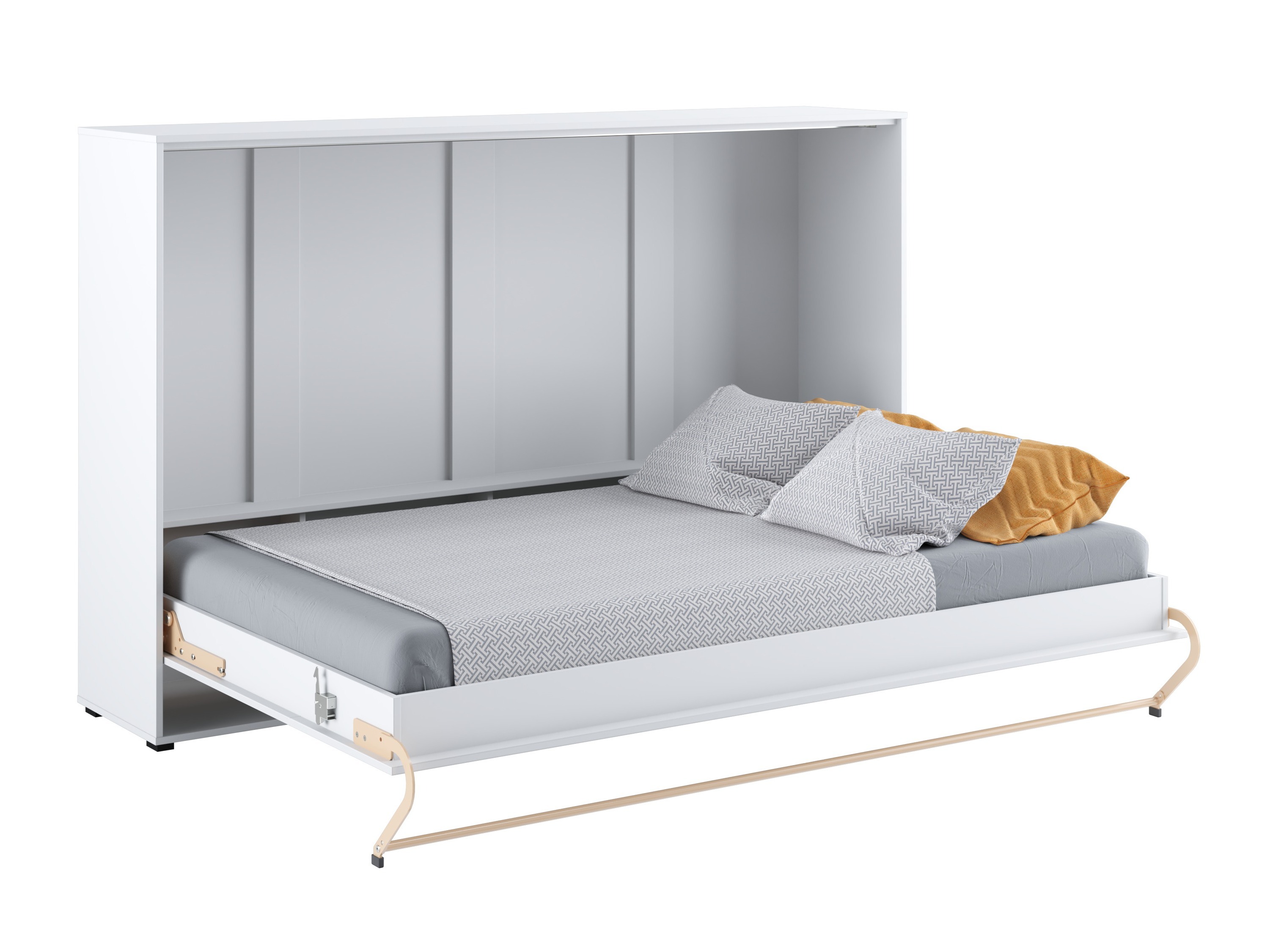 Zidni krevet Concept Pro Lenart IV (Belo)