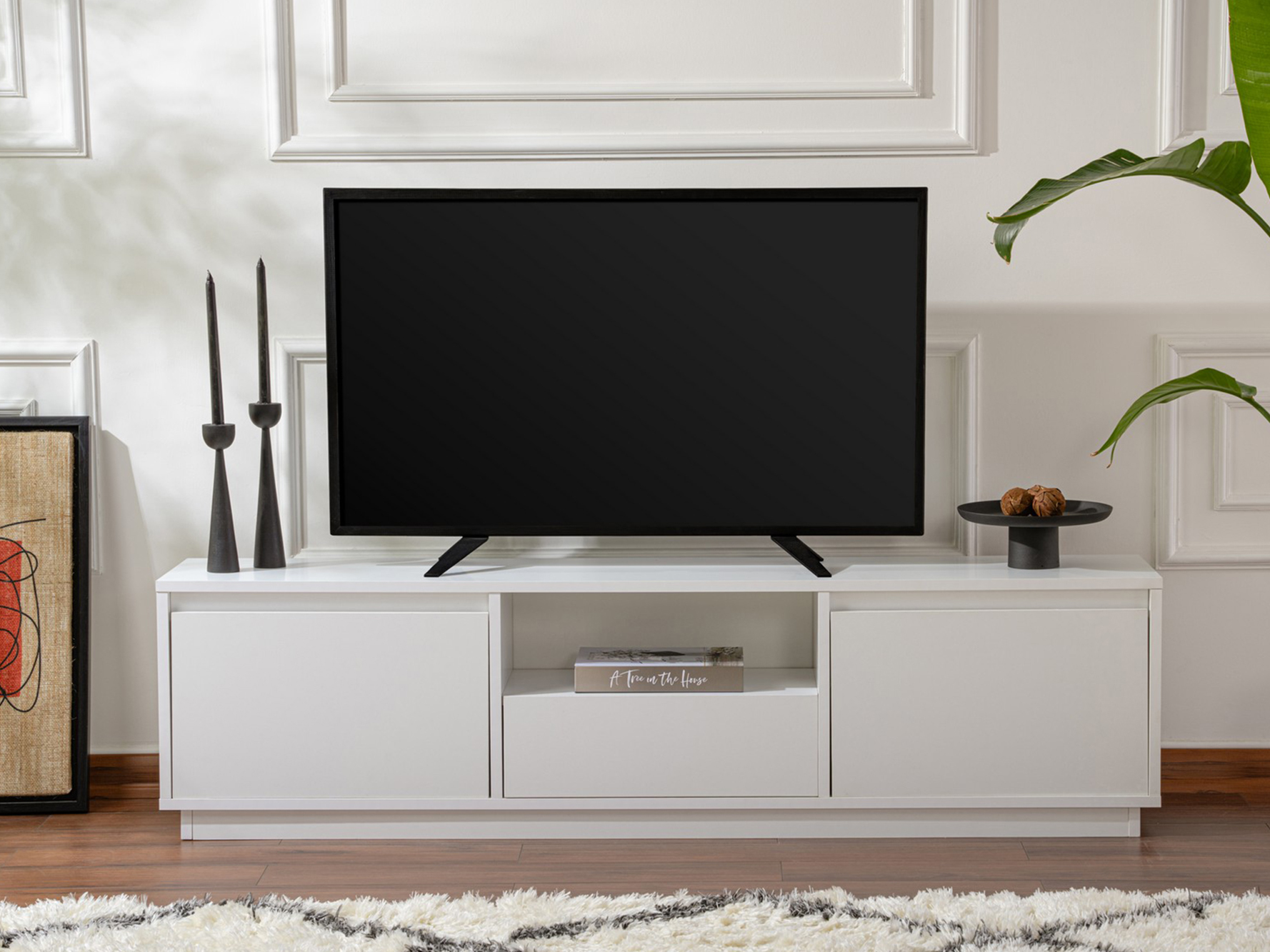 TV komoda Novato 106 (Belo)