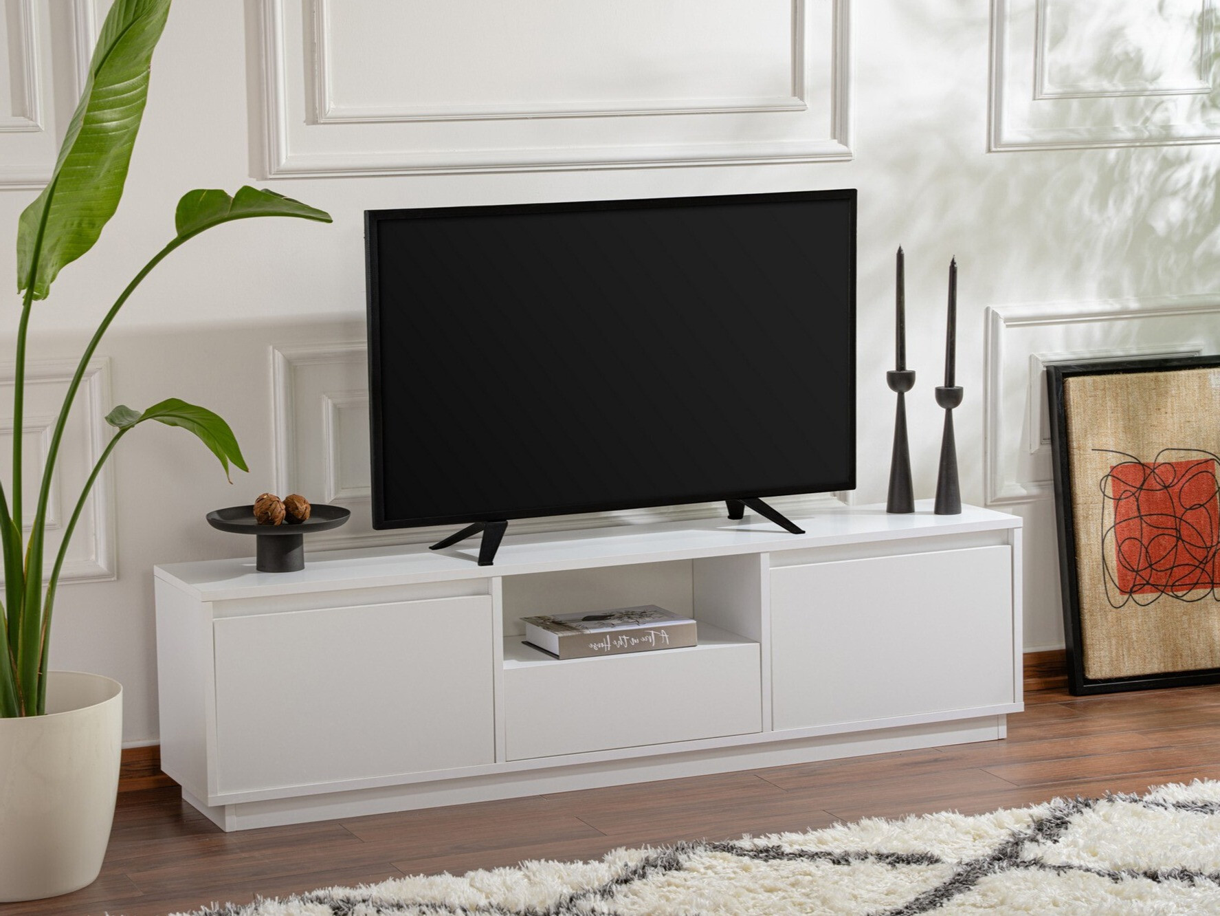 TV komoda Novato 106 (Belo)