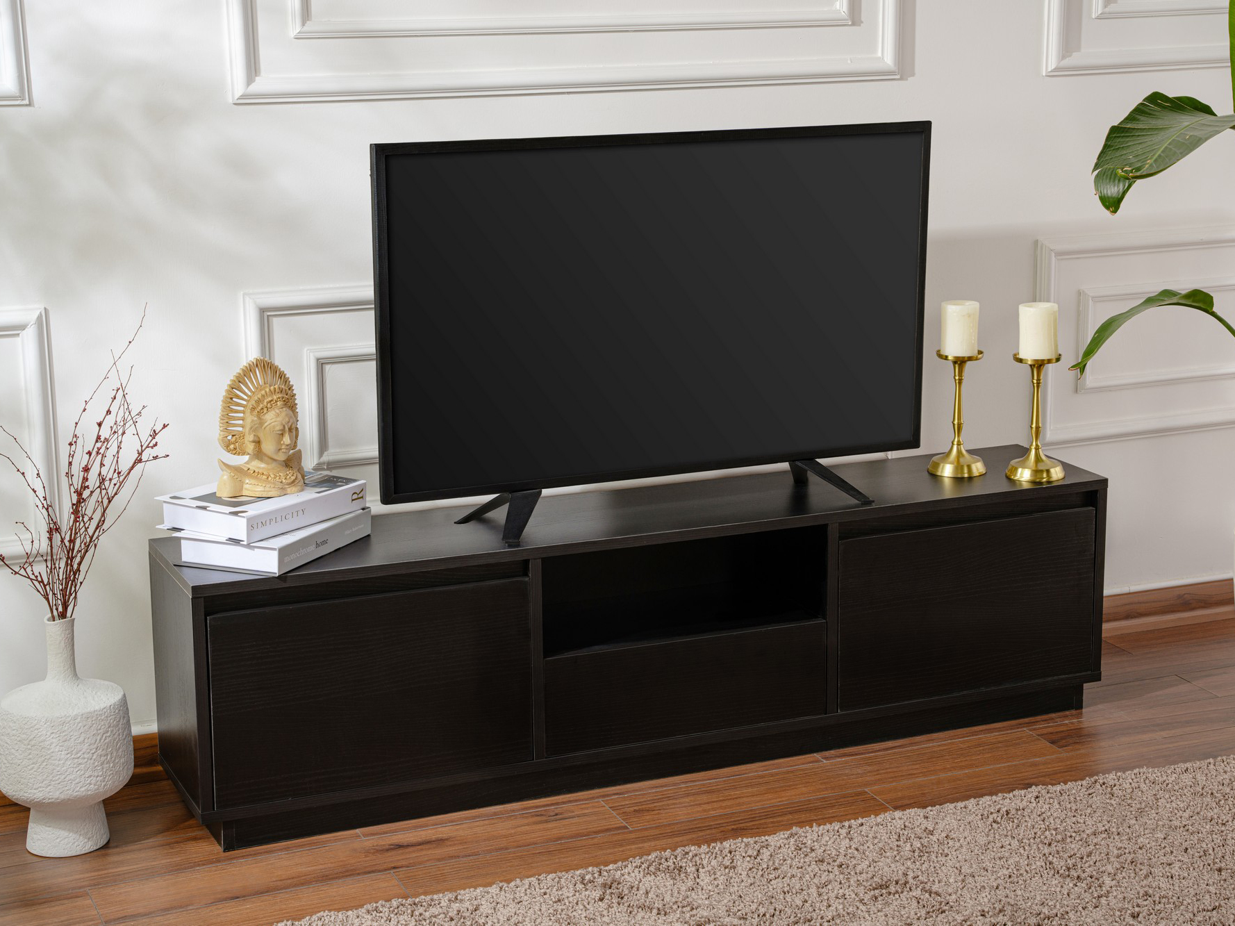 TV komoda Novato 106 (Crno)