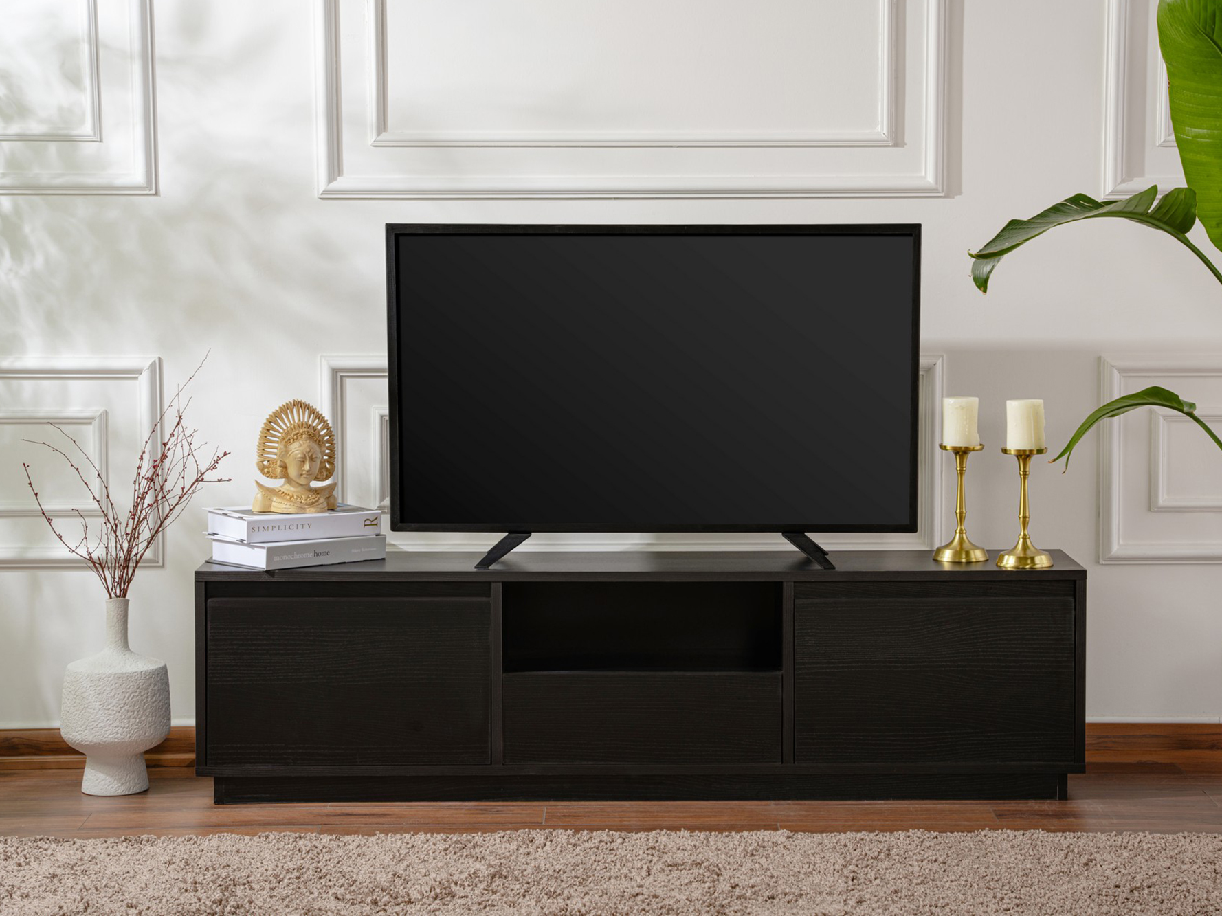 TV komoda Novato 106 (Crno)