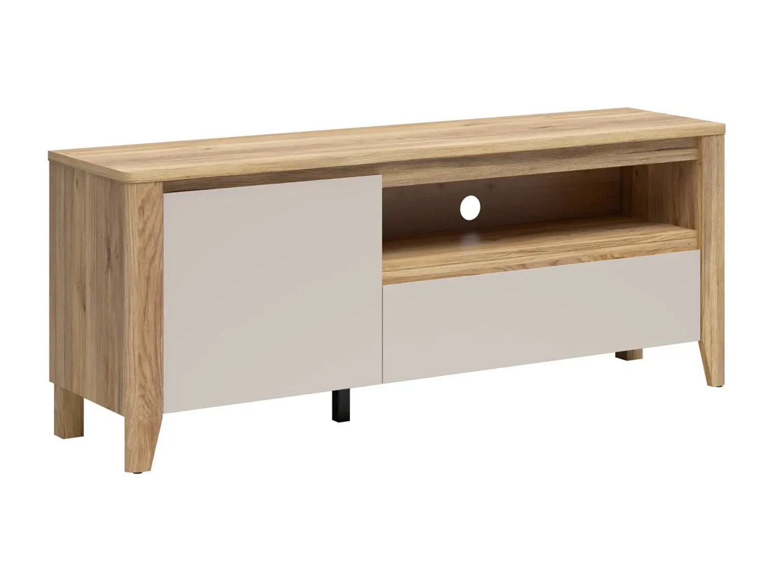 TV komoda Talduno 100 (Svetli javor + Kašmir)