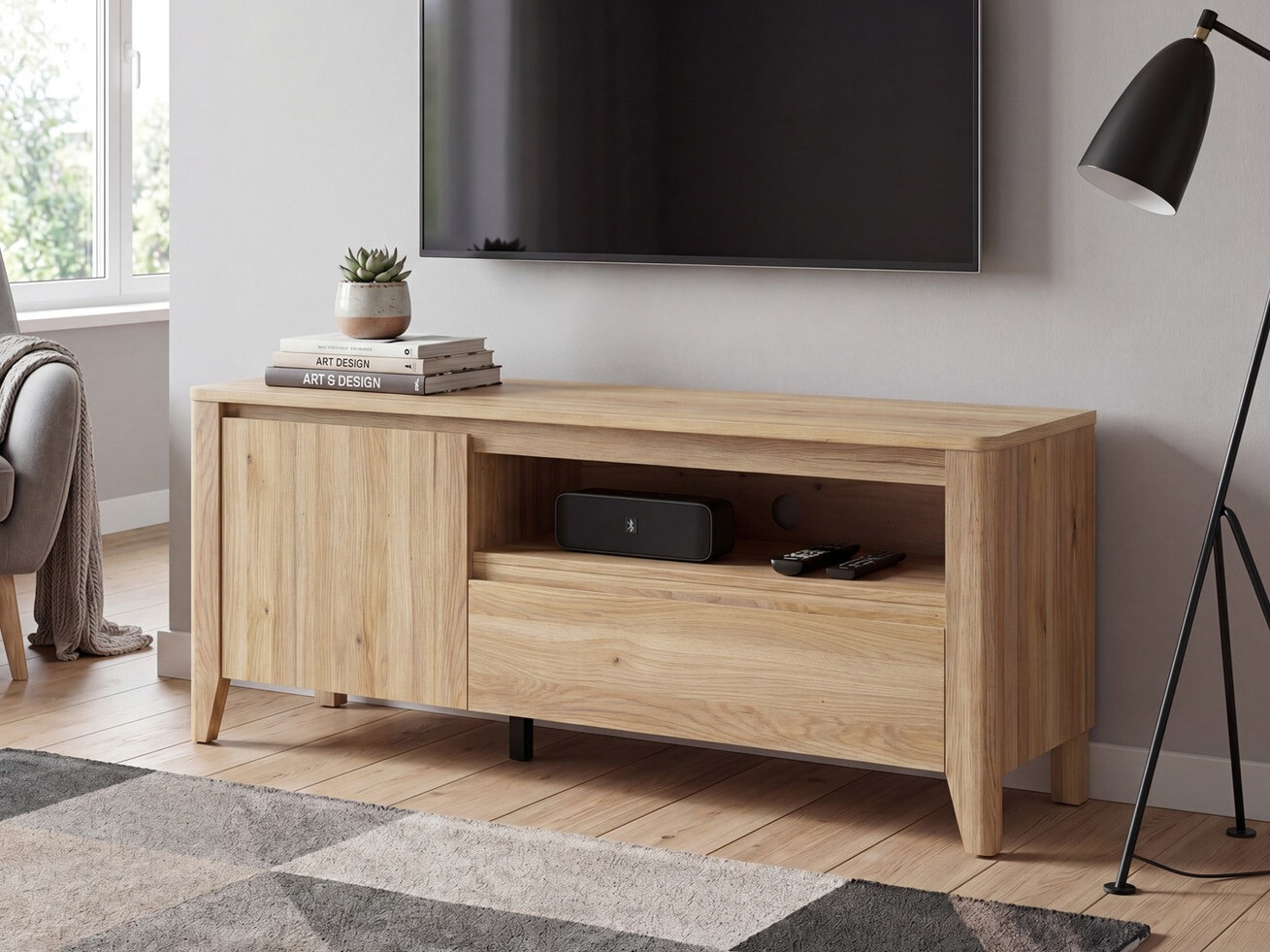 TV komoda Talduno 100 (Svetli javor)