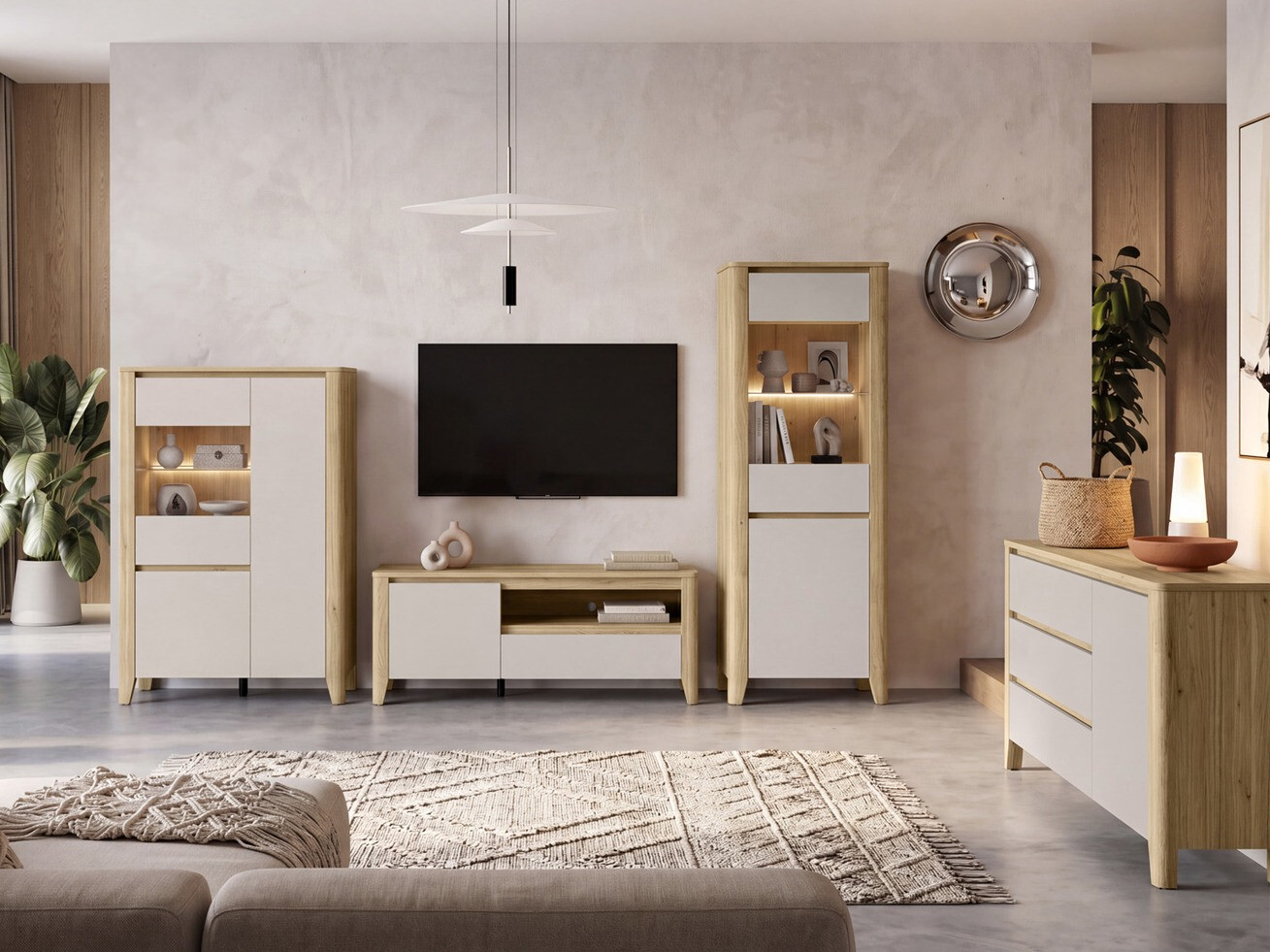 Komoda Talduno 105 (Svetli javor + Kašmir)