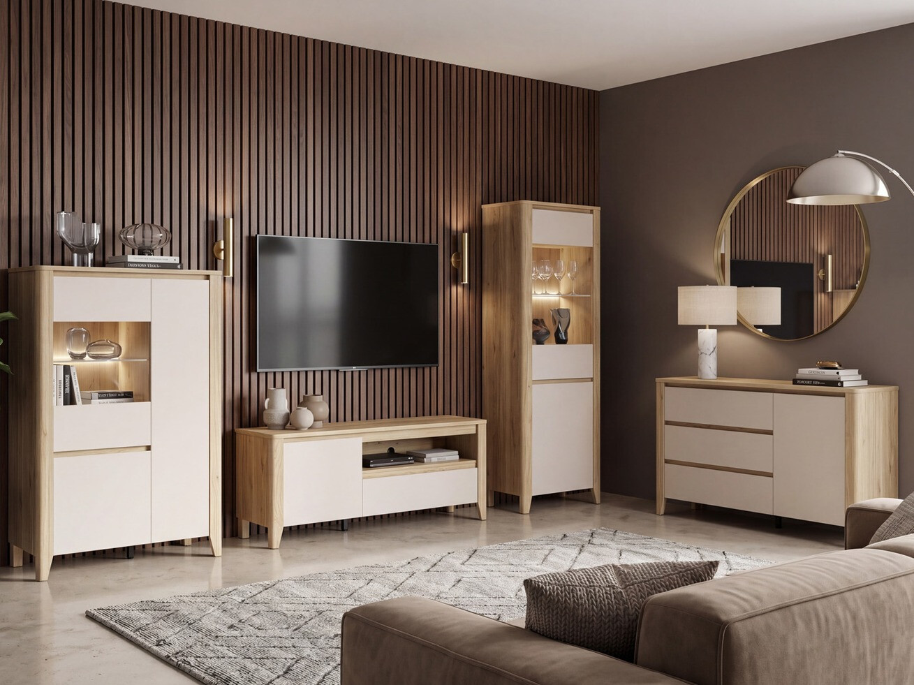 Komoda Talduno 105 (Svetli javor + Kašmir)