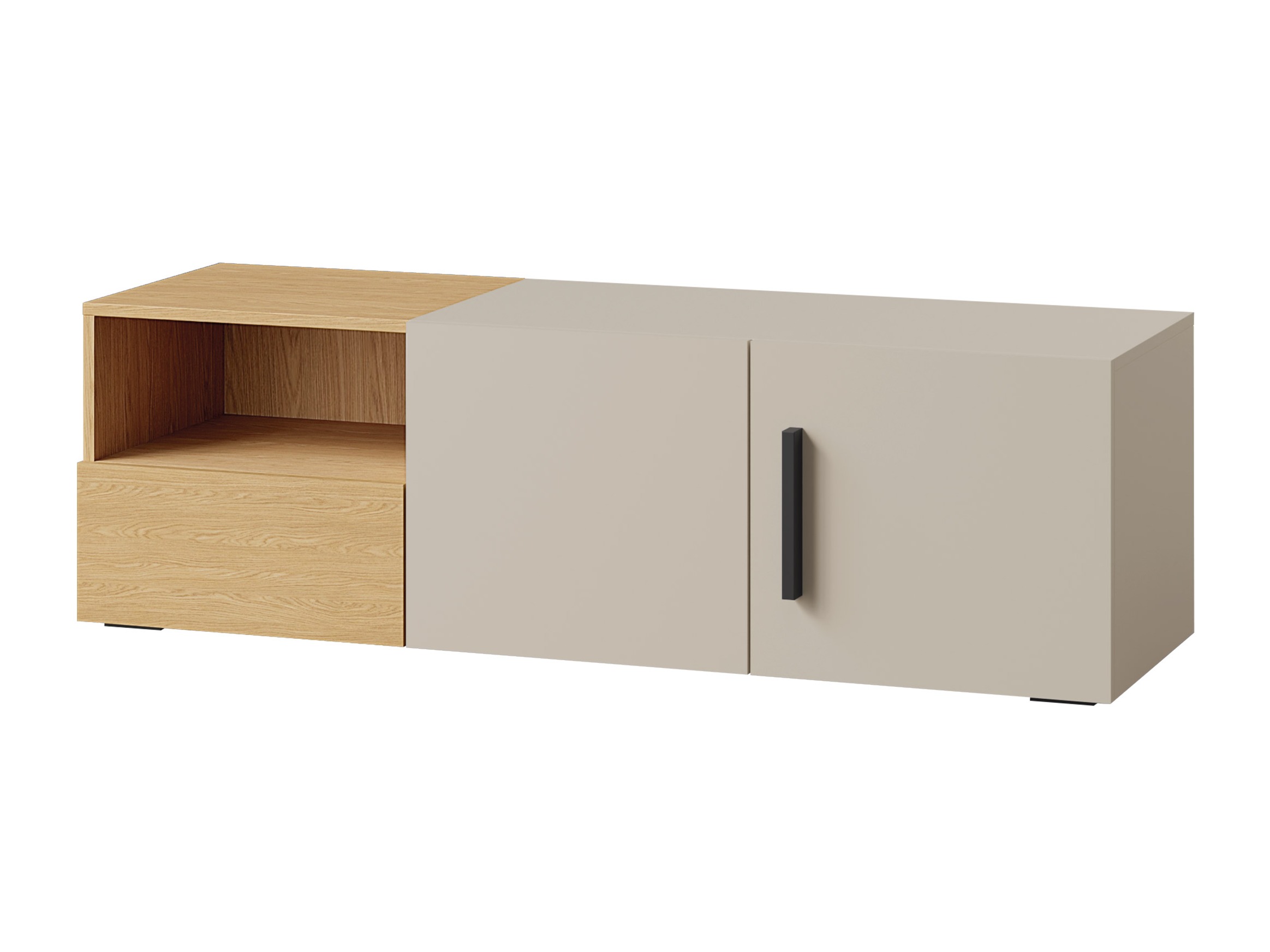 TV komoda Etruva 108 (Kašmir + Hrast)