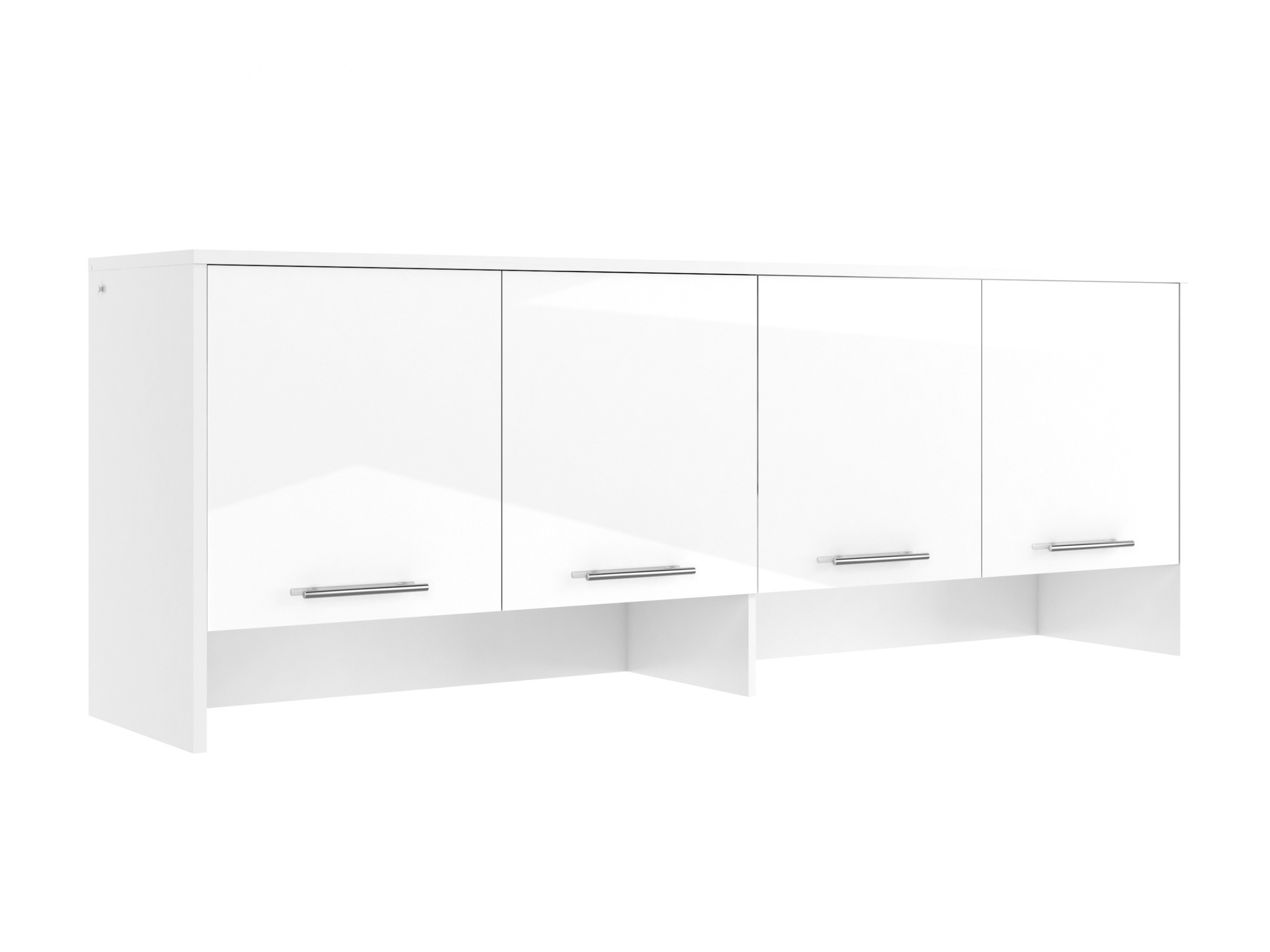 Ormarić Concept Pro Lenart I (Belo + Sjajno belo)