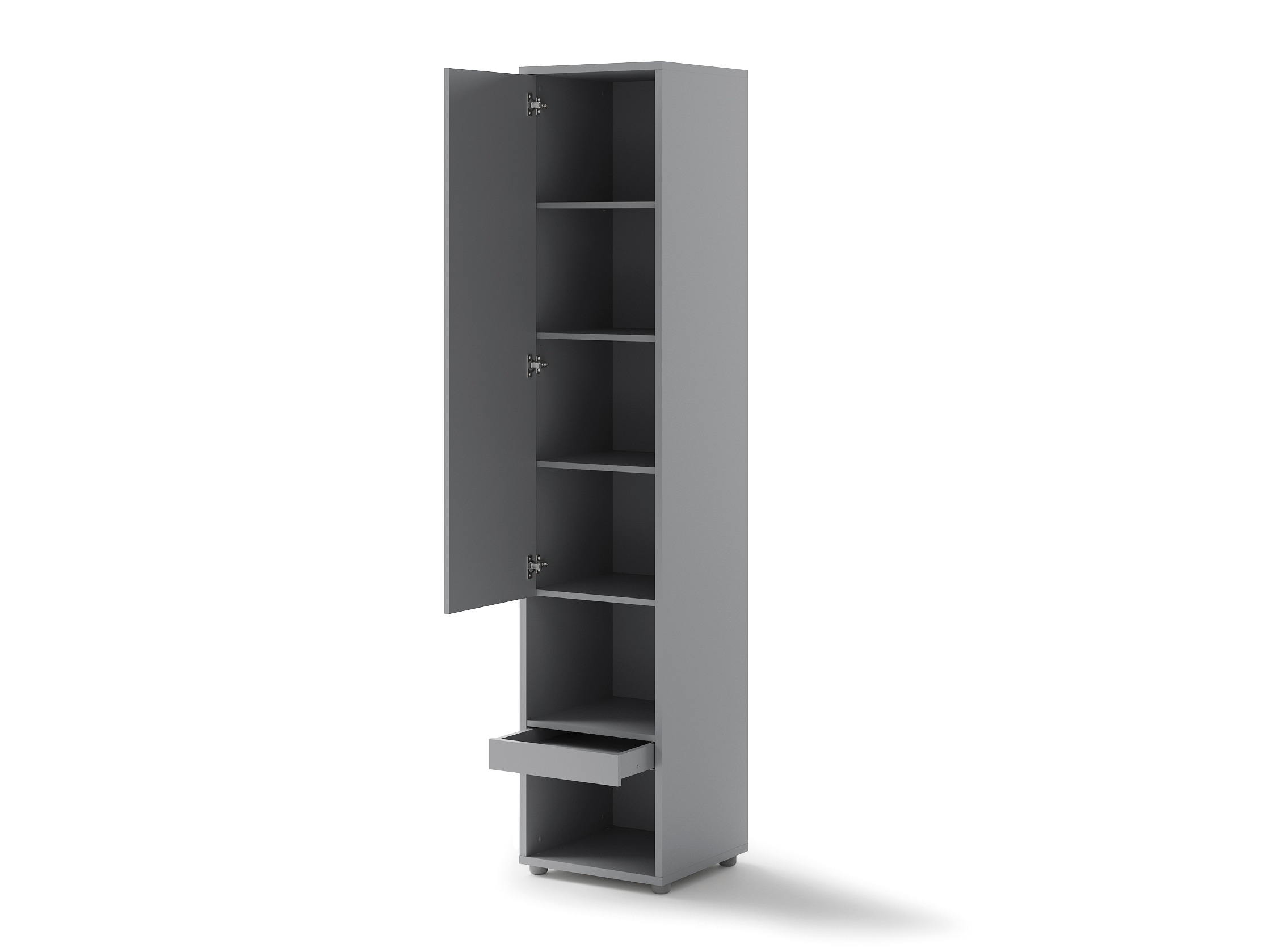 Polica Concept Lenart II (Sivo)