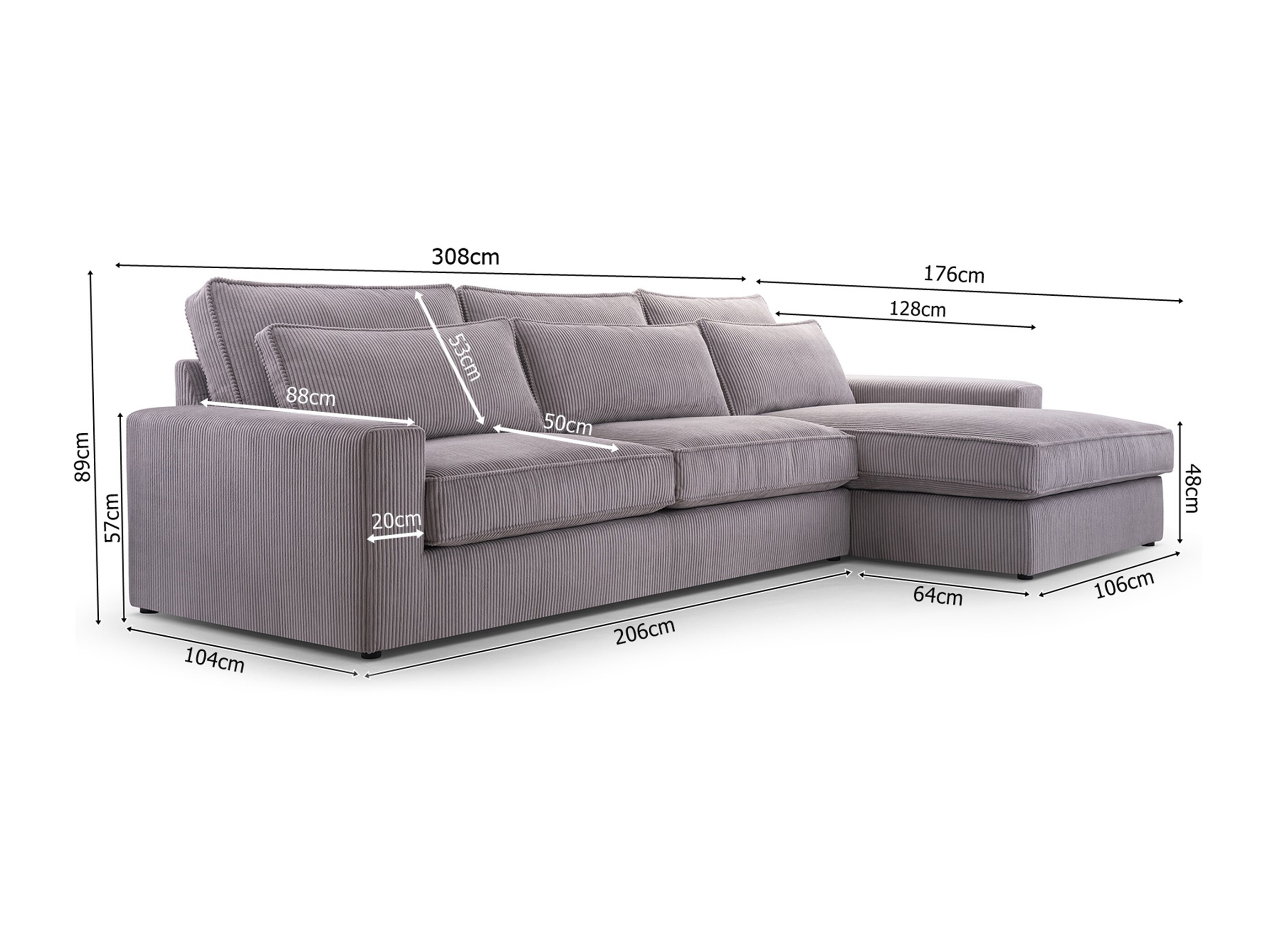 Ugaona garnitura Lufkin 138 (Lincoln 75)