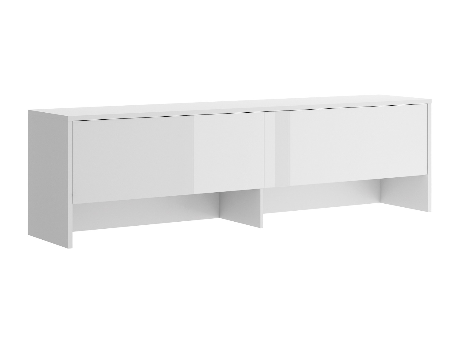 Ormarić Concept Lenart III (Belo + Sjajno belo)