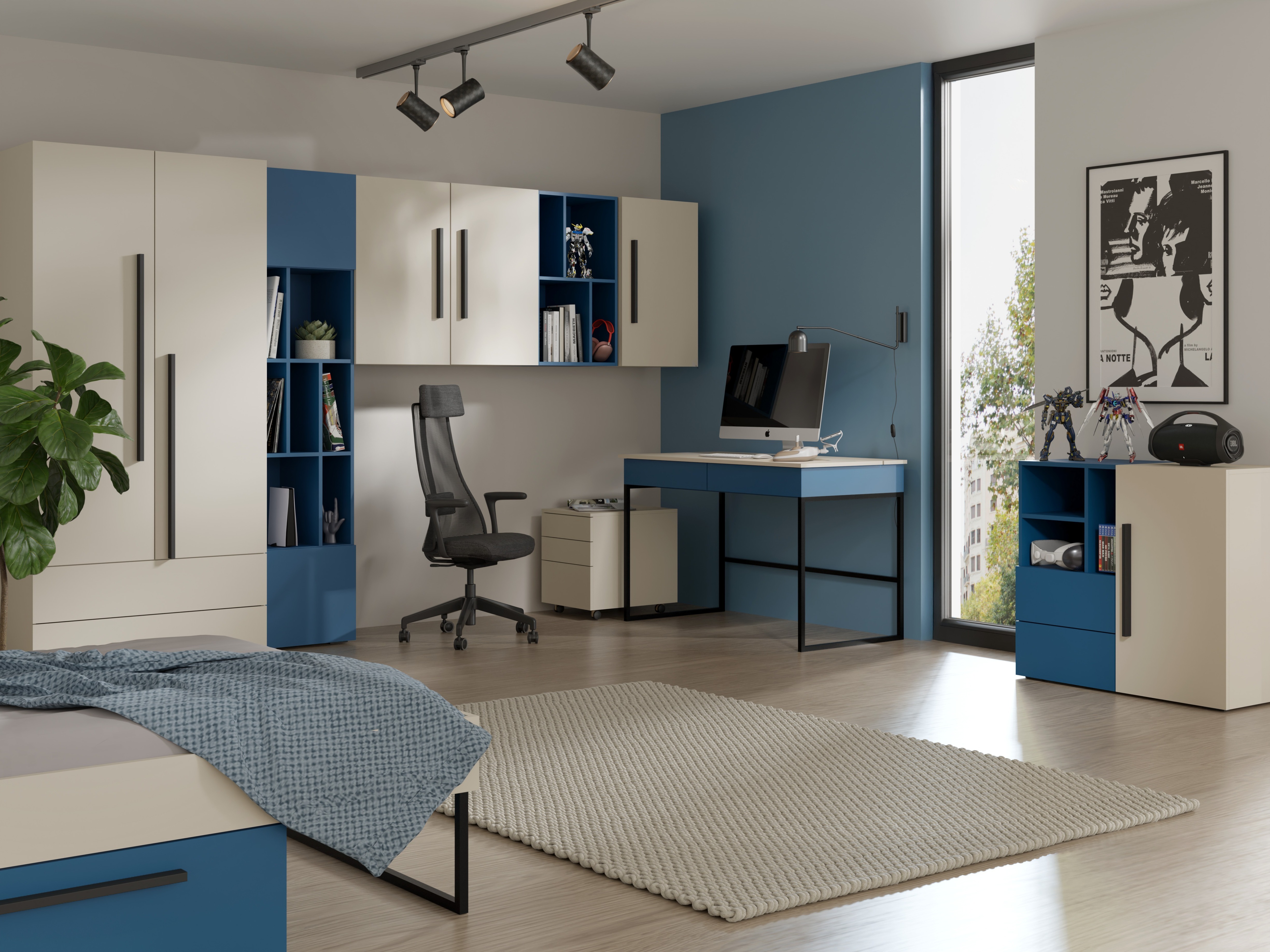 Komoda Etruva 107 (Kašmir + Plava)