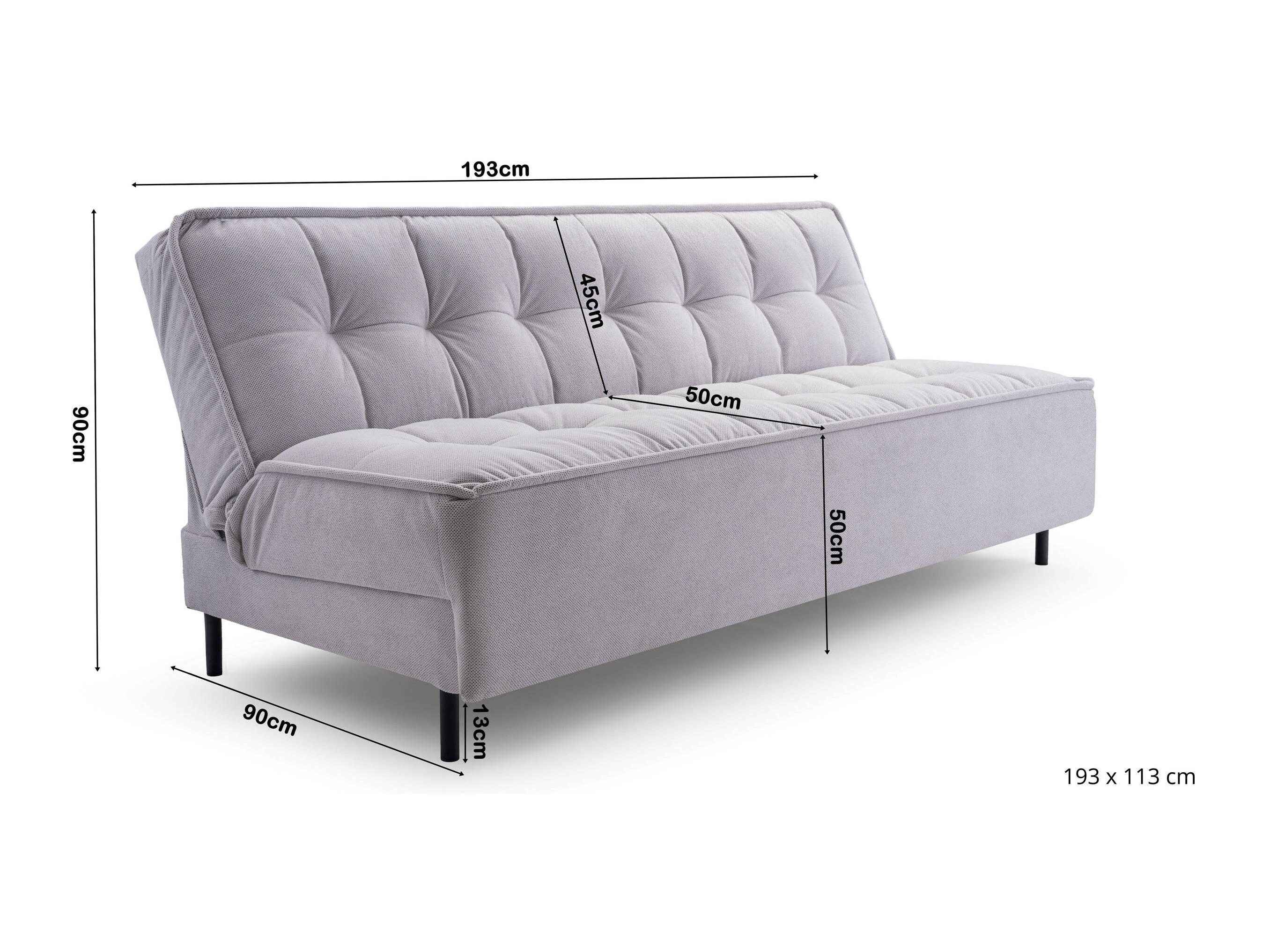 Sofa na razvlačenje Lufkin 149 (Curio 09)
