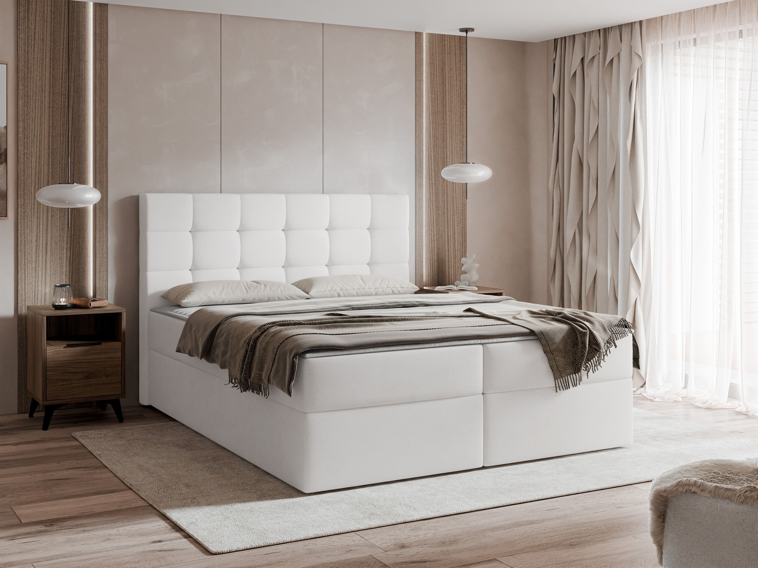 Boxspring krevet Comfivo Osculum I (Soft 017)