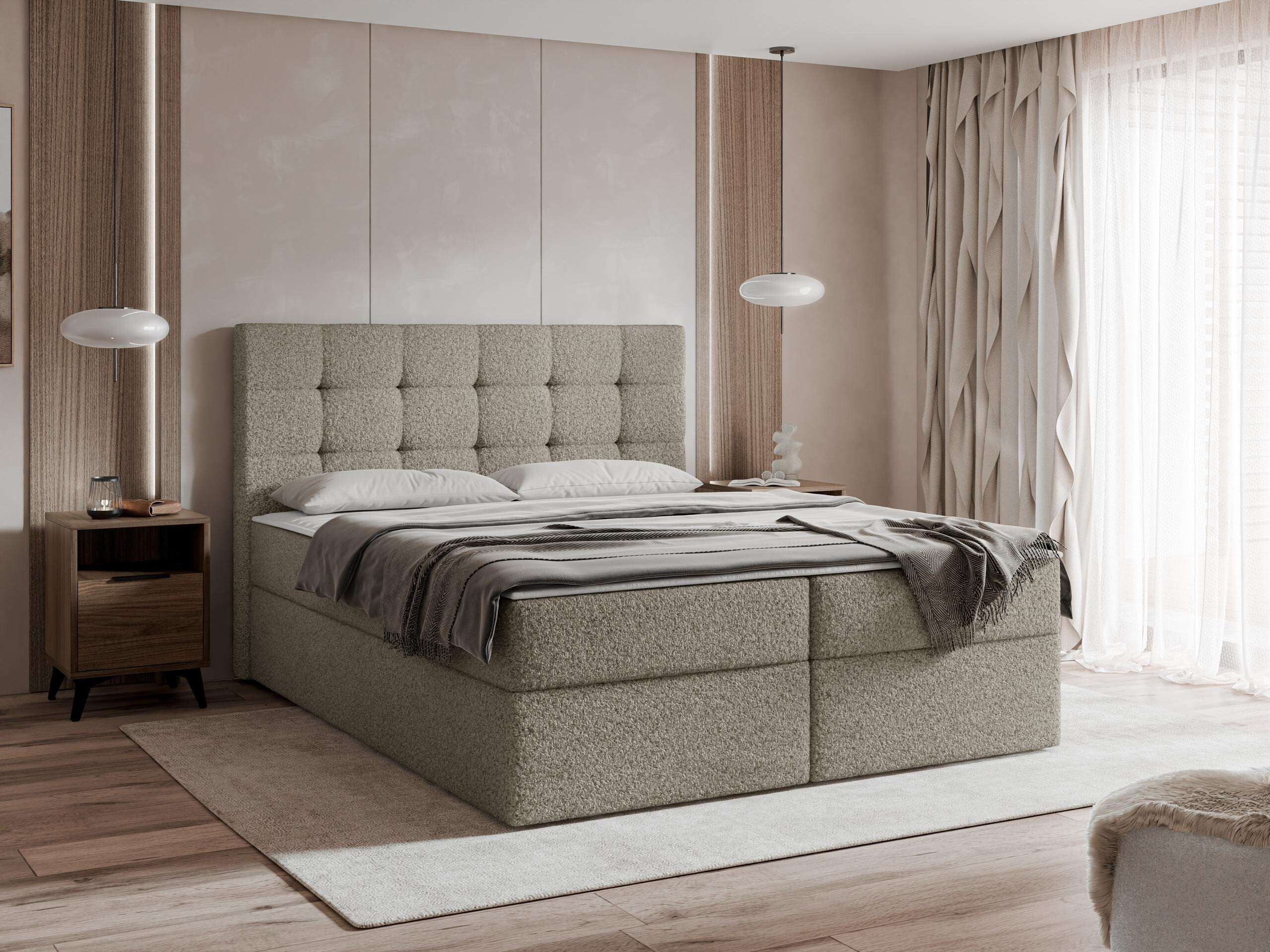 Boxspring krevet Comfivo Osculum I (Lambi 03)