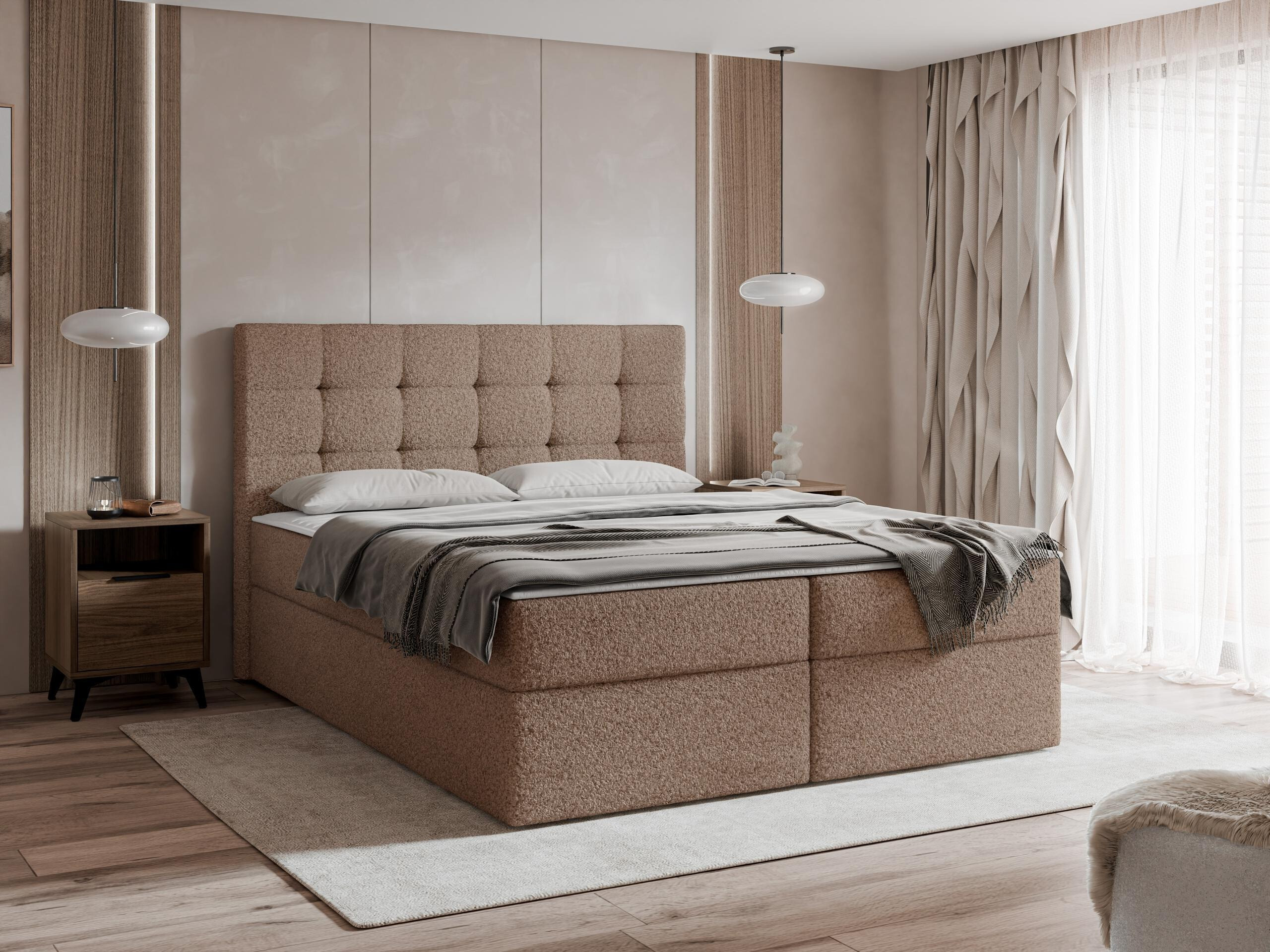 Boxspring krevet Comfivo Osculum I (Lambi 04)
