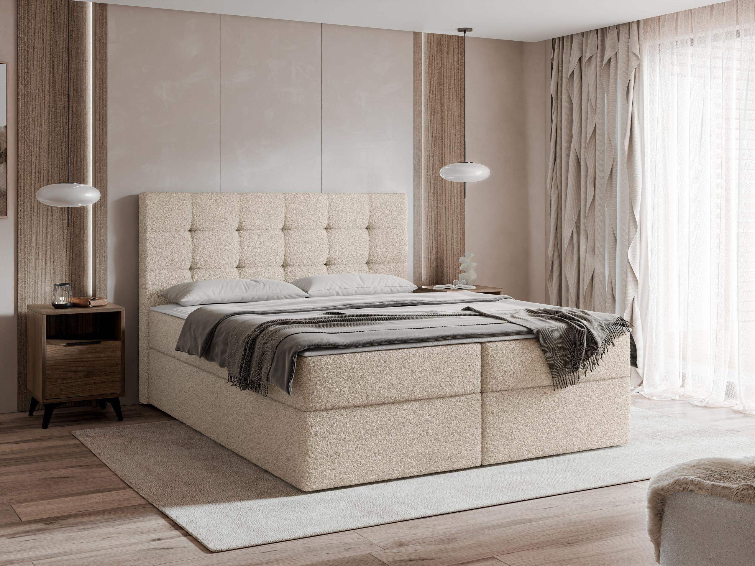 Boxspring krevet Comfivo Osculum I (Lambi 06)