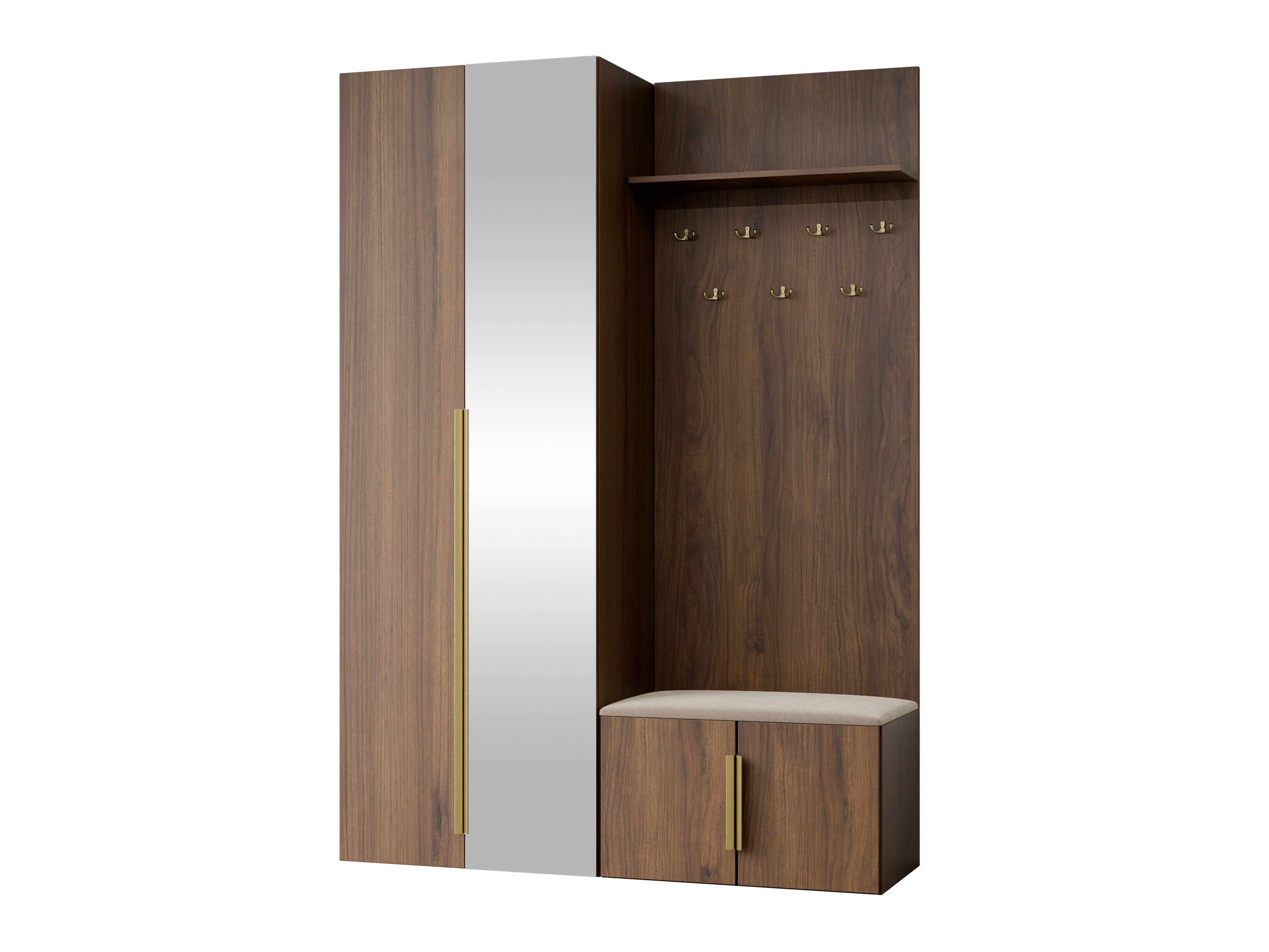 Set za hodnik Comfivo 583 (Orah)